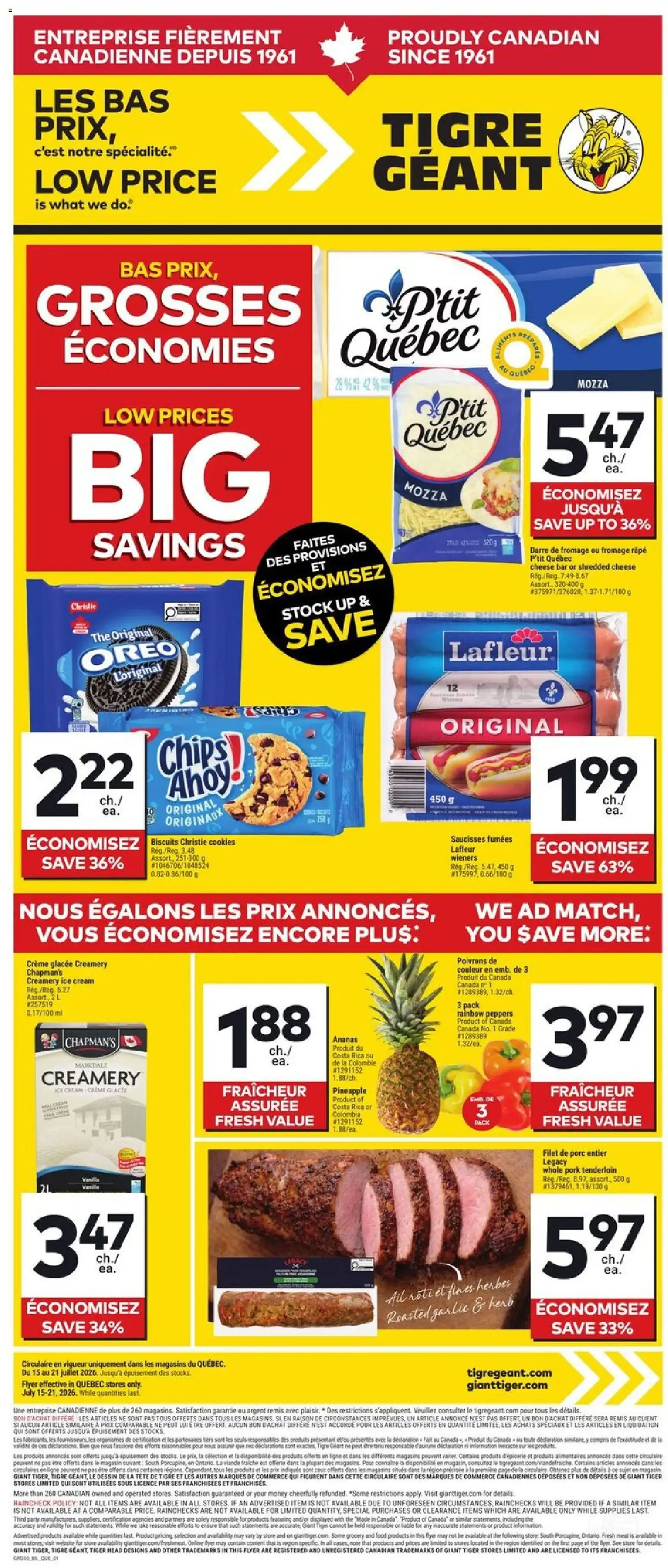 Giant Tiger Flyer | from Jul 15, 2026 | Weekly deals from July 15 to July 21 2026 - flyer page 1