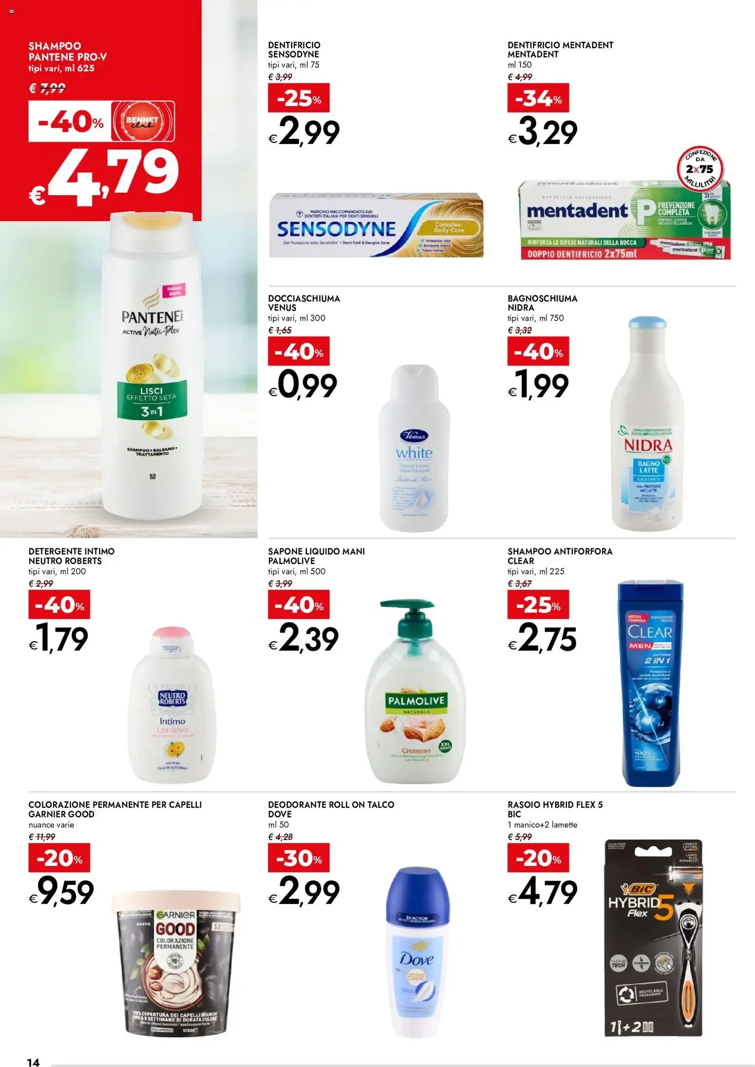 Nuovo bennet volantino Il Bello Del Pulito dal 20/08/2026 > offerte anteprima 🛍️ da 20 agosto a 2 settembre di 2026 - Pagina del volantino 14