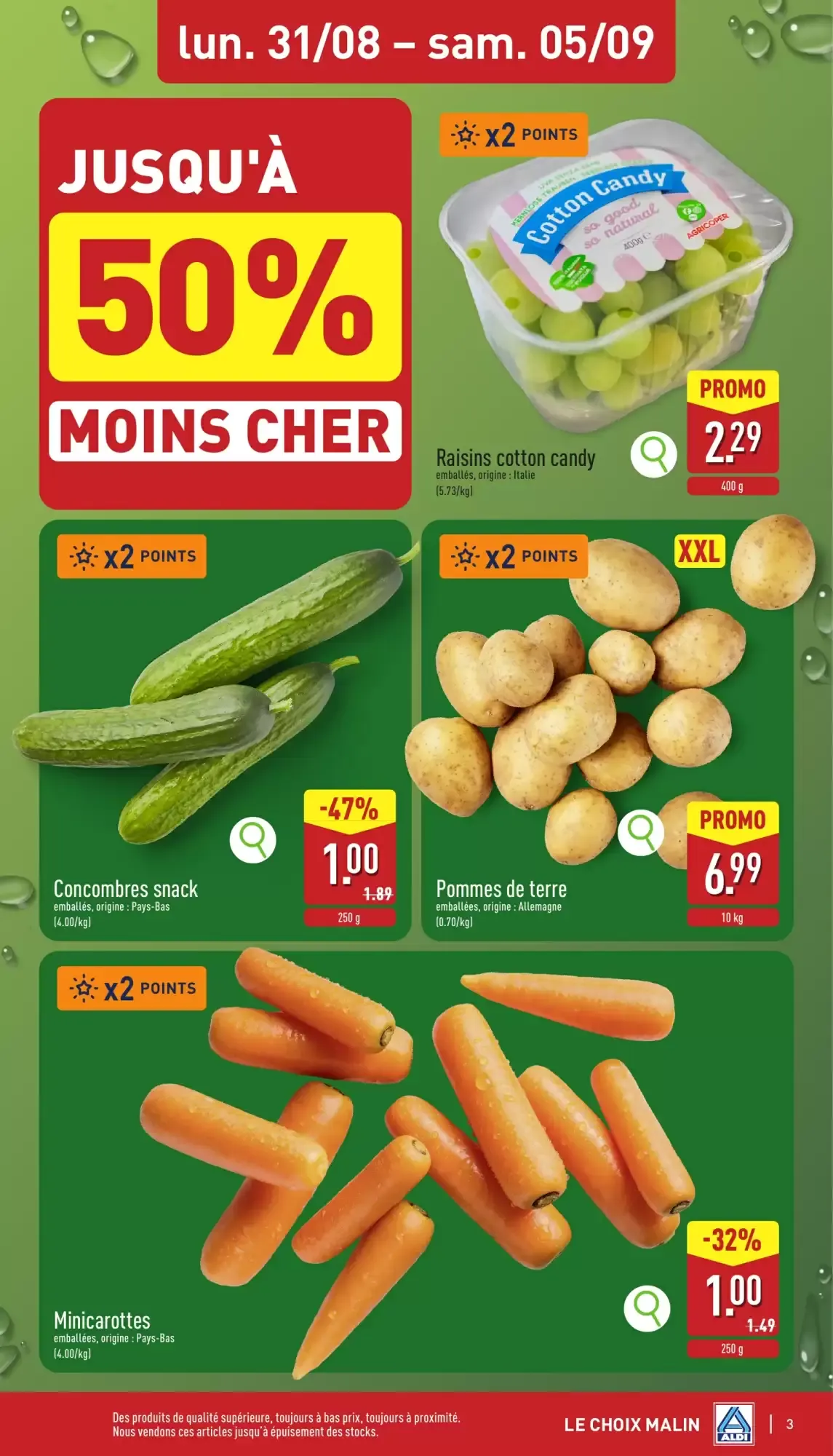 ALDI Dépliant 31/08 - 05/09 van 31 augustus tot 5 september 2026 - folder pagina 3