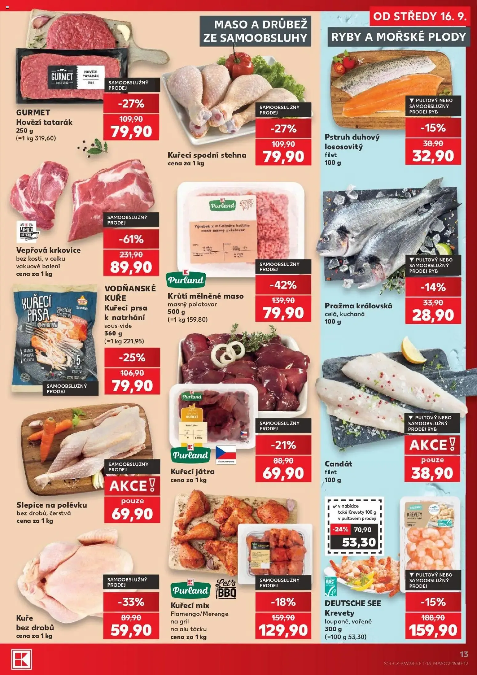 Kaufland - XTRA 2x Více Bodů - 16. září 22. září 2026 - Page 13