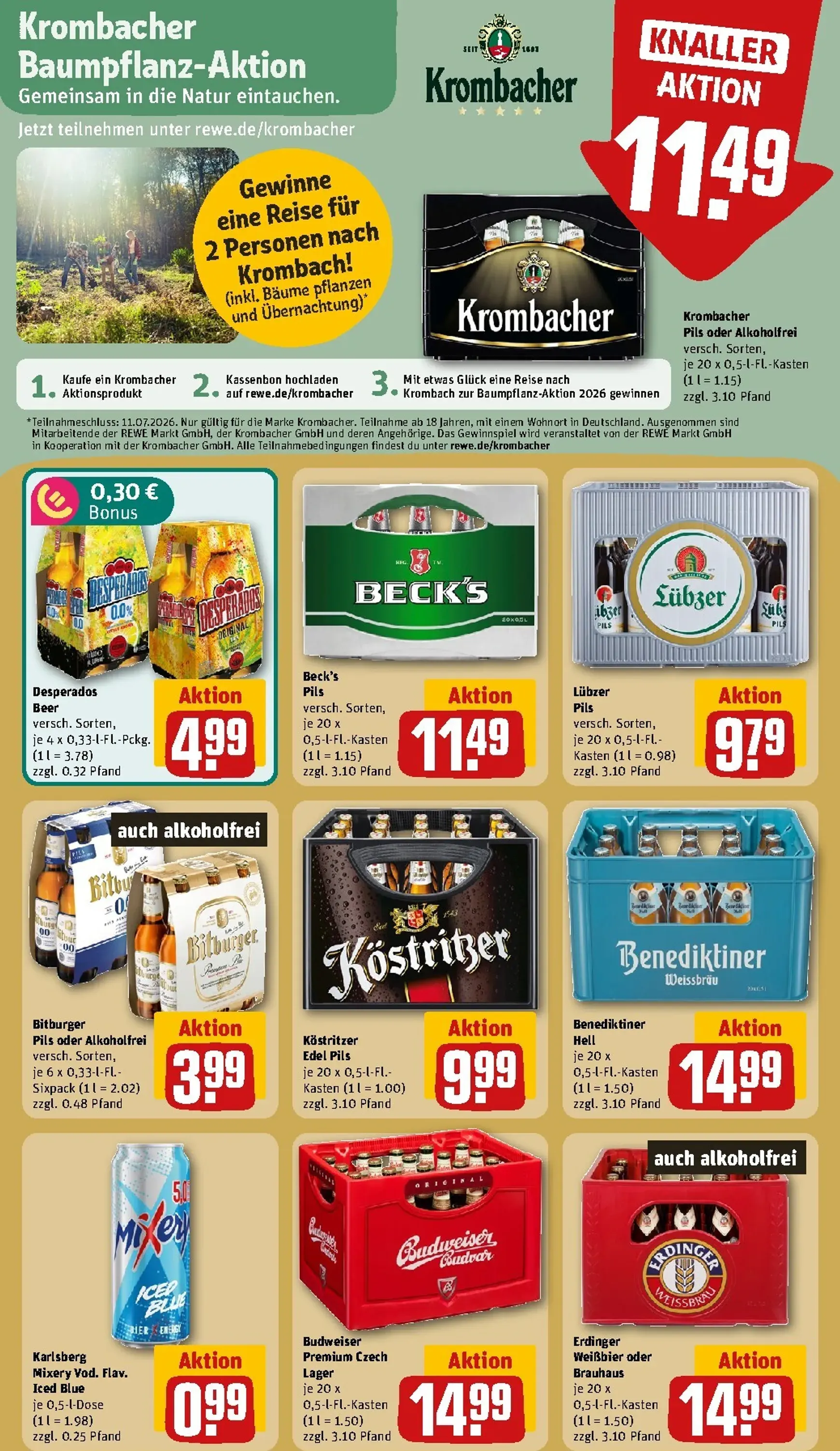 Rewe Prospekt – von Montag 29.06.2026 bis Sonntag 05.07.2026 von 29. Juni bis 5. Juli 2026 - Prospekt seite 21