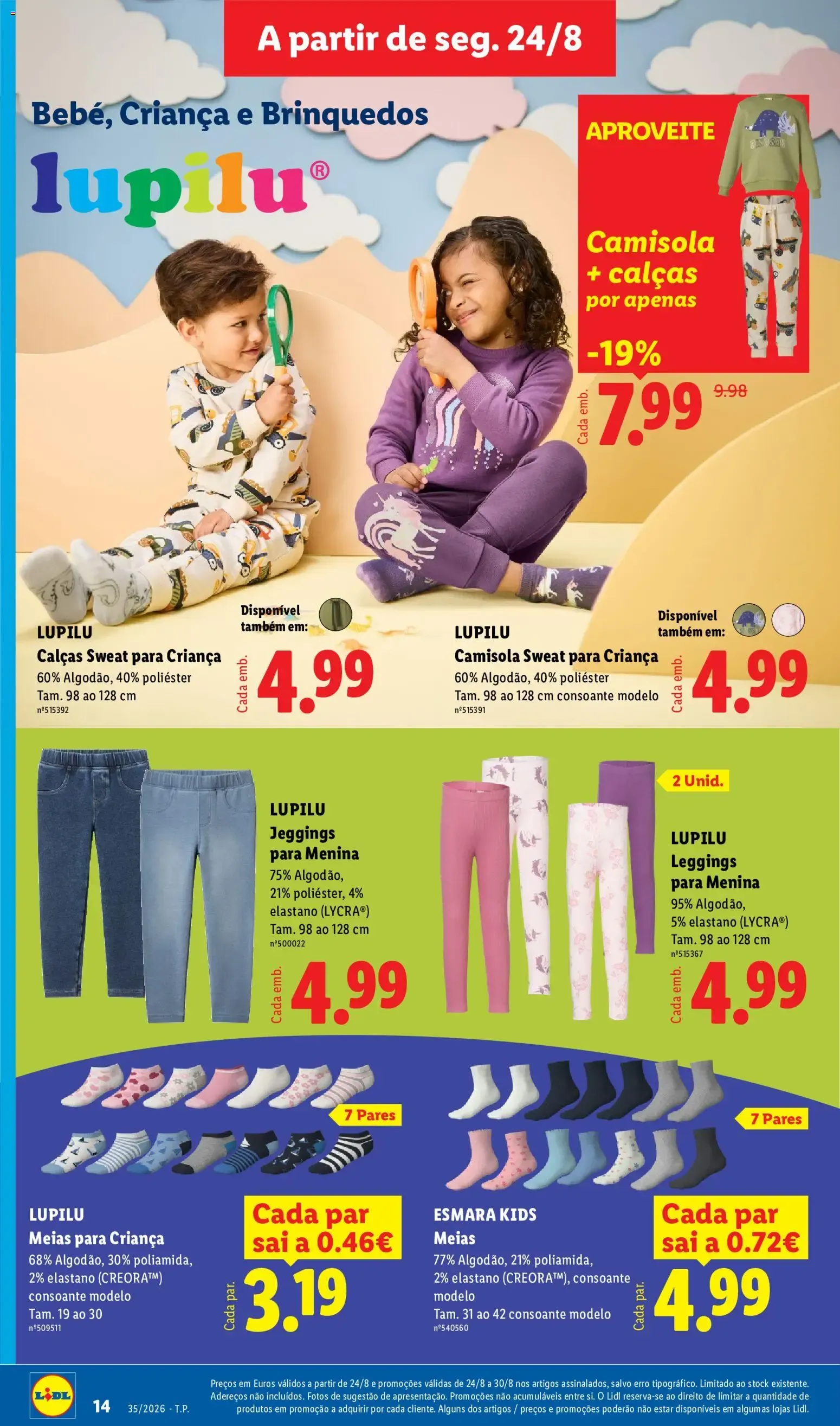 Folheto Lidl Novidades » de 24/08/2026 - 30/08/2026 de 24 de agosto até 30 de agosto 2026 - Pagina 14