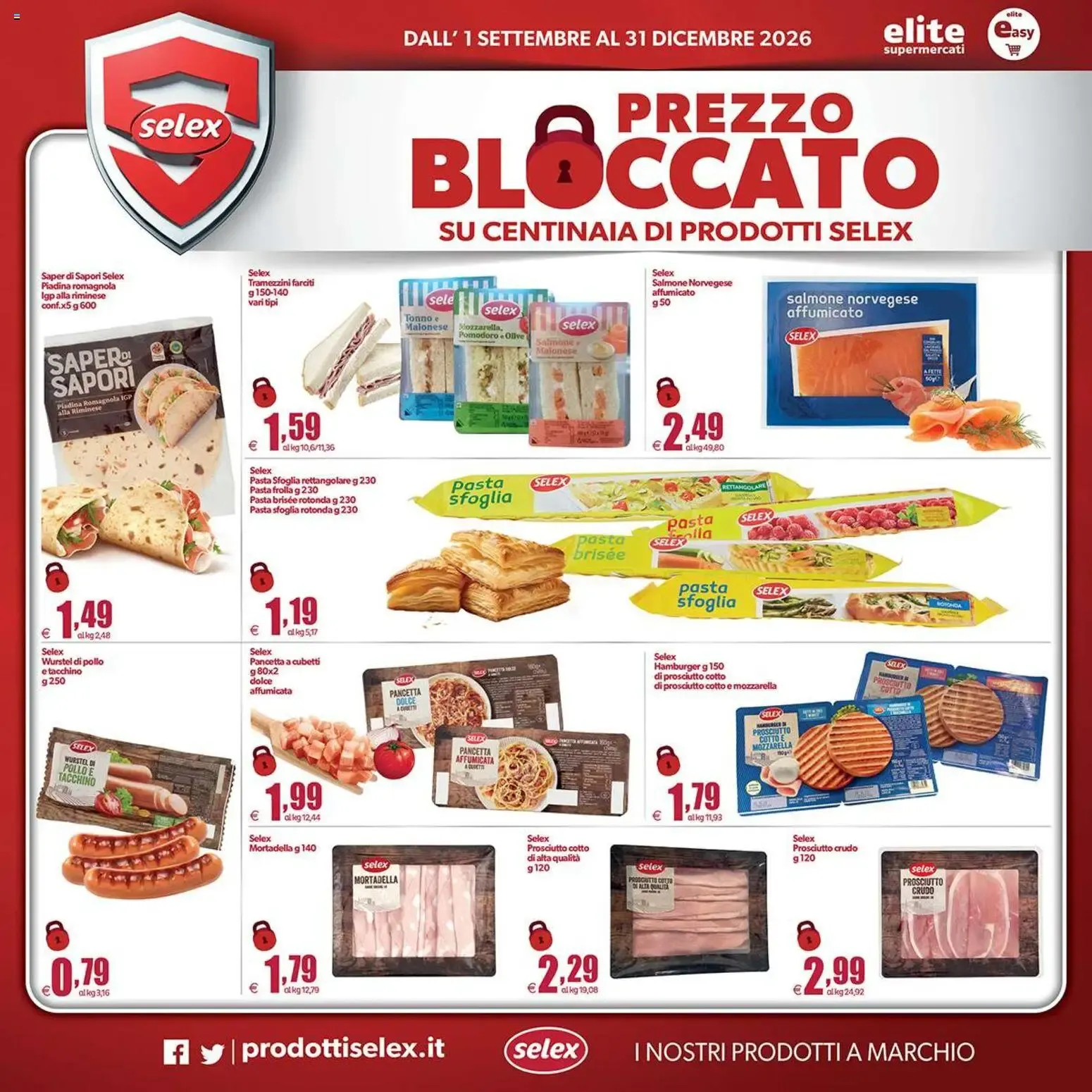 Nuovo Elite Supermercati volantino Spesa Difesa Selex dal 01/09/2026 > offerte anteprima 🛍️ da 1 settembre a 31 dicembre di 2026 - Pagina del volantino 6