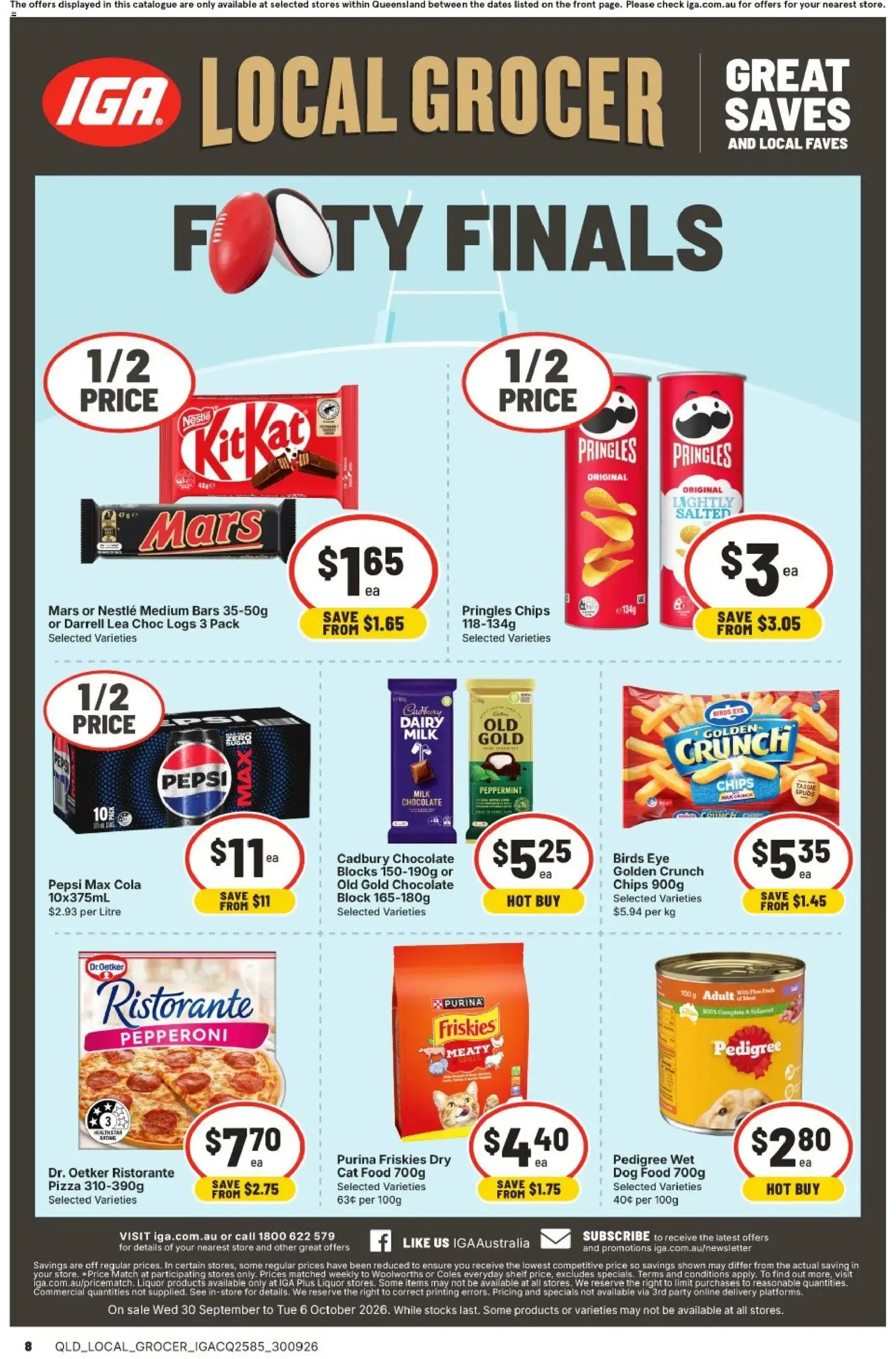 IGA catalogue valid from 30/09/2026 > Online Australia - Catalogue valid from 30 September to 6 October 2026 - page 8