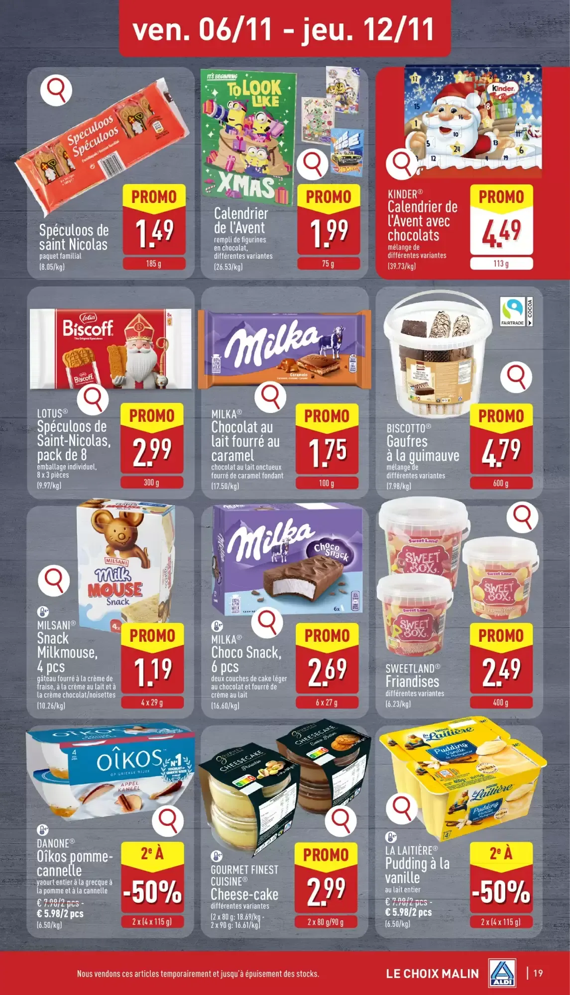 ALDI Dépliant du lun. 02/11 au sam. 07/11 inclus van 2 november tot 7 november 2026 - folder pagina 19