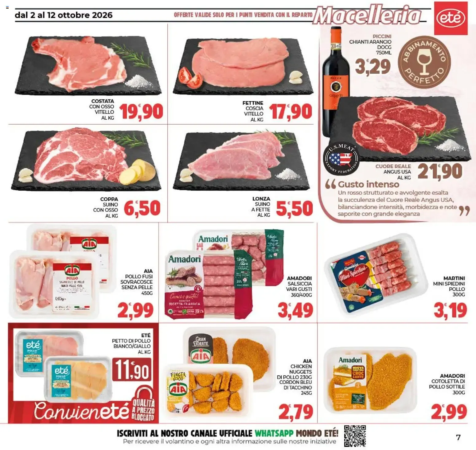 Eté volantino dal 02/10/2026 - online Offerte da 2 ottobre a 12 ottobre di 2026 - Pagina del volantino 7