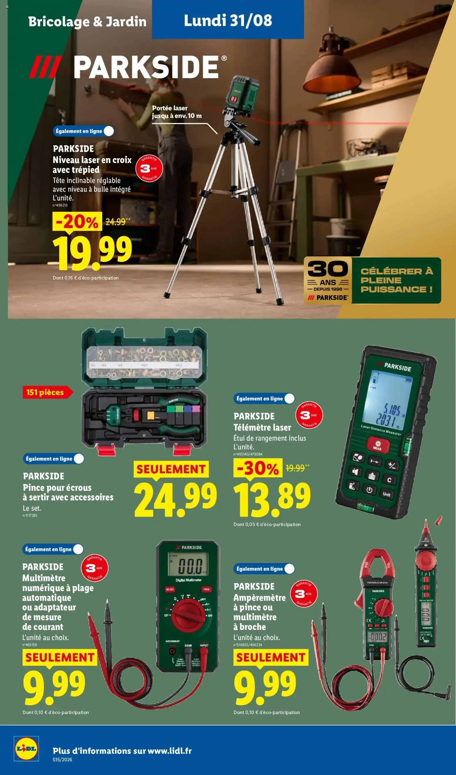 LIDL La rentrée des économies du 27 août au 2 septembre 2026 - Catalogue page 50