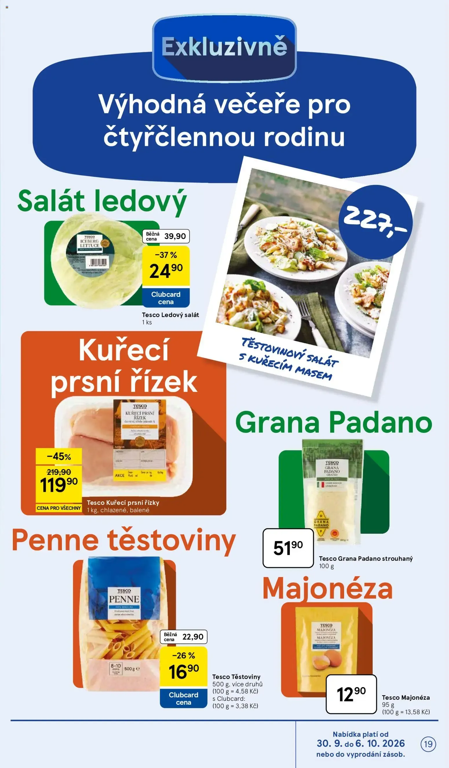 Tesco leták na tento + příští týden 30.09.2026 - 30. září 6. října 2026 - Page 19