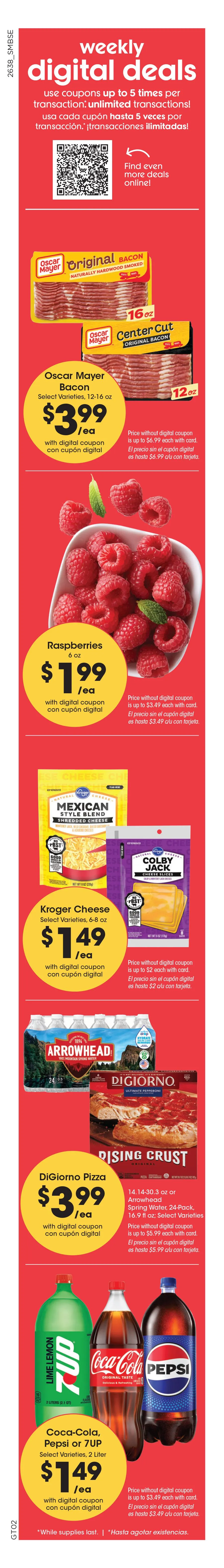 Weekly promotion Current Smith's leaflet valid from Wednesday 10/21/2026 to Tuesday 10/27/2026 spanning from October 21 to October 27 2026 - Page 2 for Catalogue 365