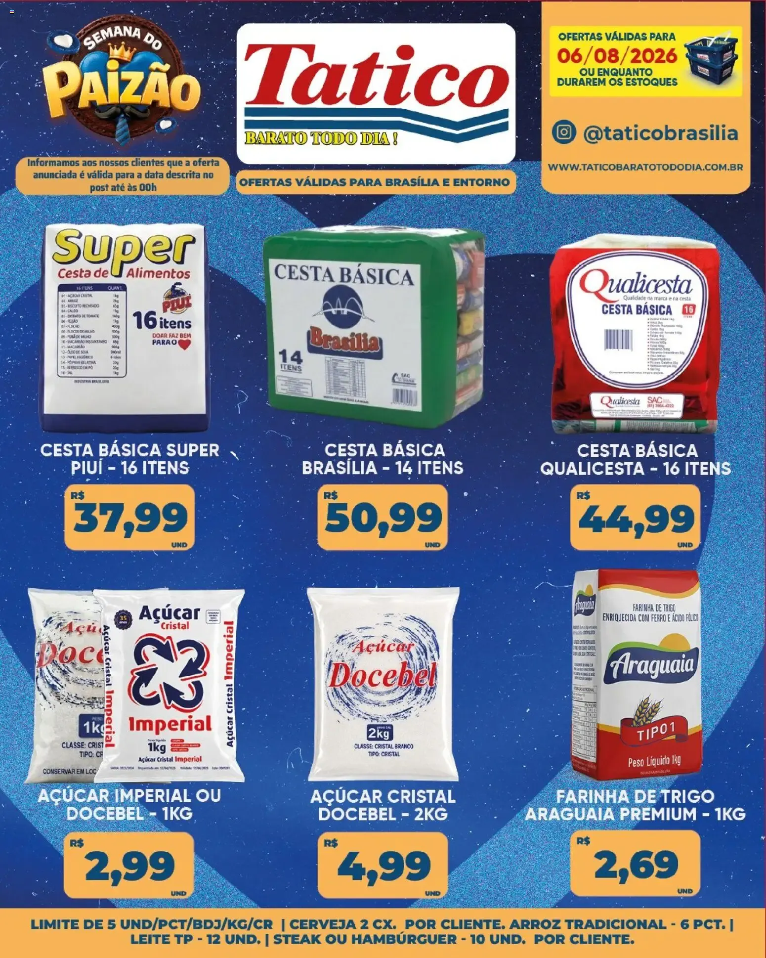 Encarte de Tatico | Semana do Paizão: Ofertas do Dia 06/08/2026 6 de agosto até 6 de agosto 2026 - Pagina 16