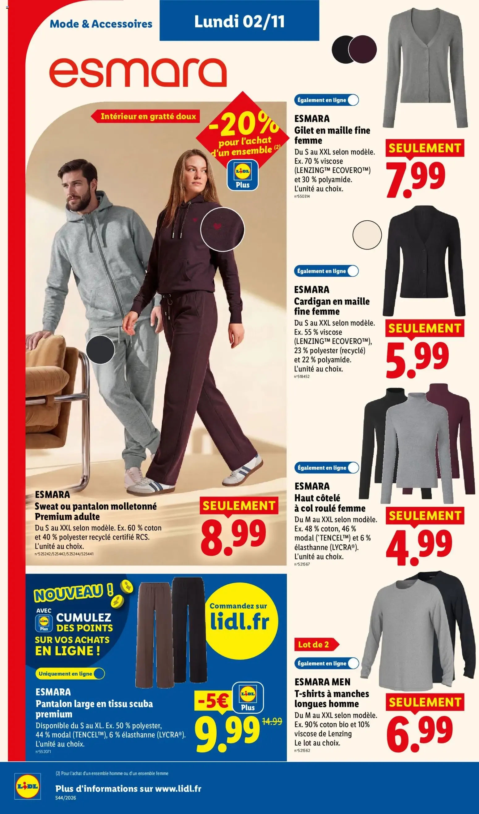 LIDL: Faites briller les fêtes à prix minis ! du 29 octobre au 4 novembre 2026 - Catalogue page 59