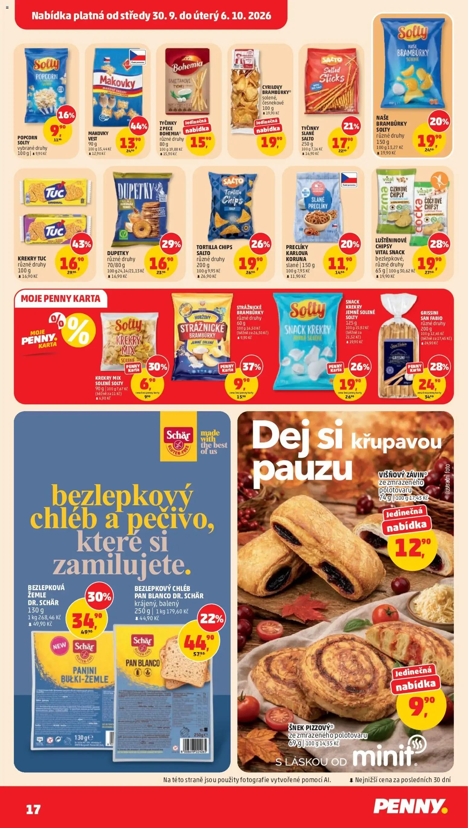 PENNY leták na příští týden (30.09.2026) - 30. září 6. října 2026 - Page 17