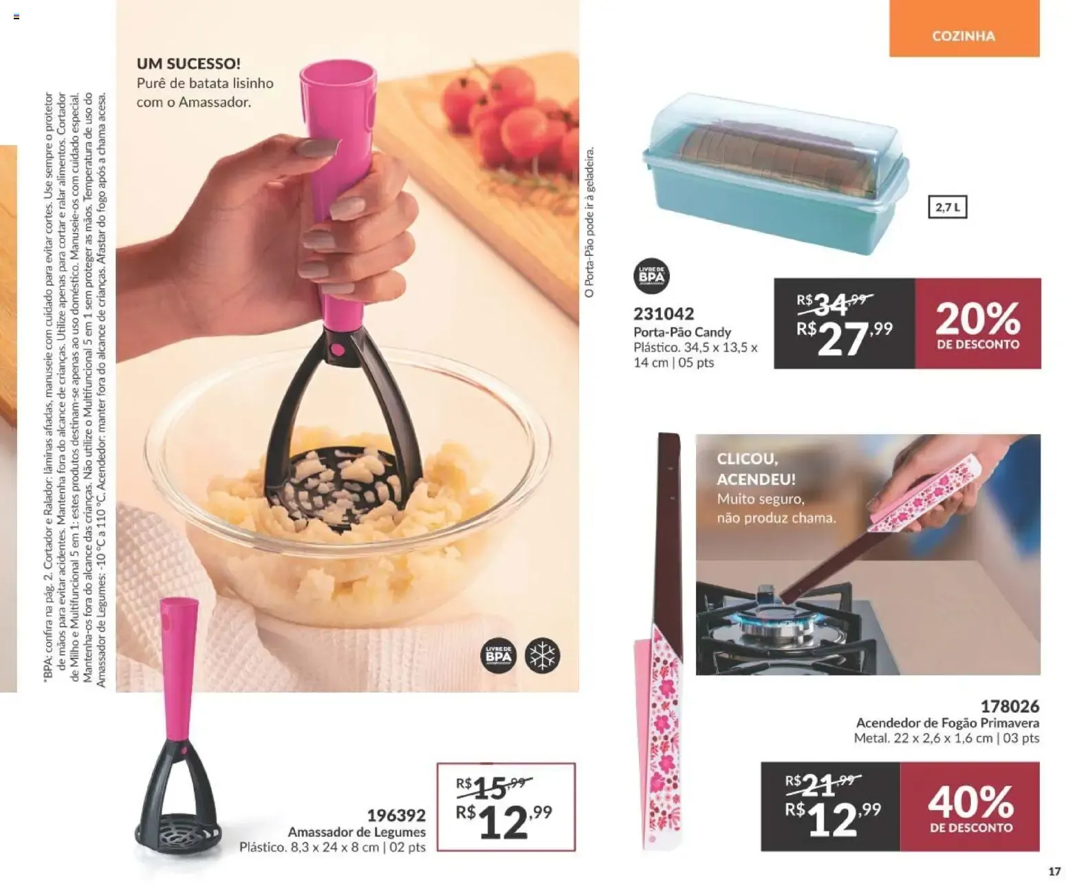 Encarte de Revista Avon - Campanha 14: Casa & Estilo de 01/09/2026 | Promoção Online 1 de setembro até 21 de setembro 2026 - Pagina 17