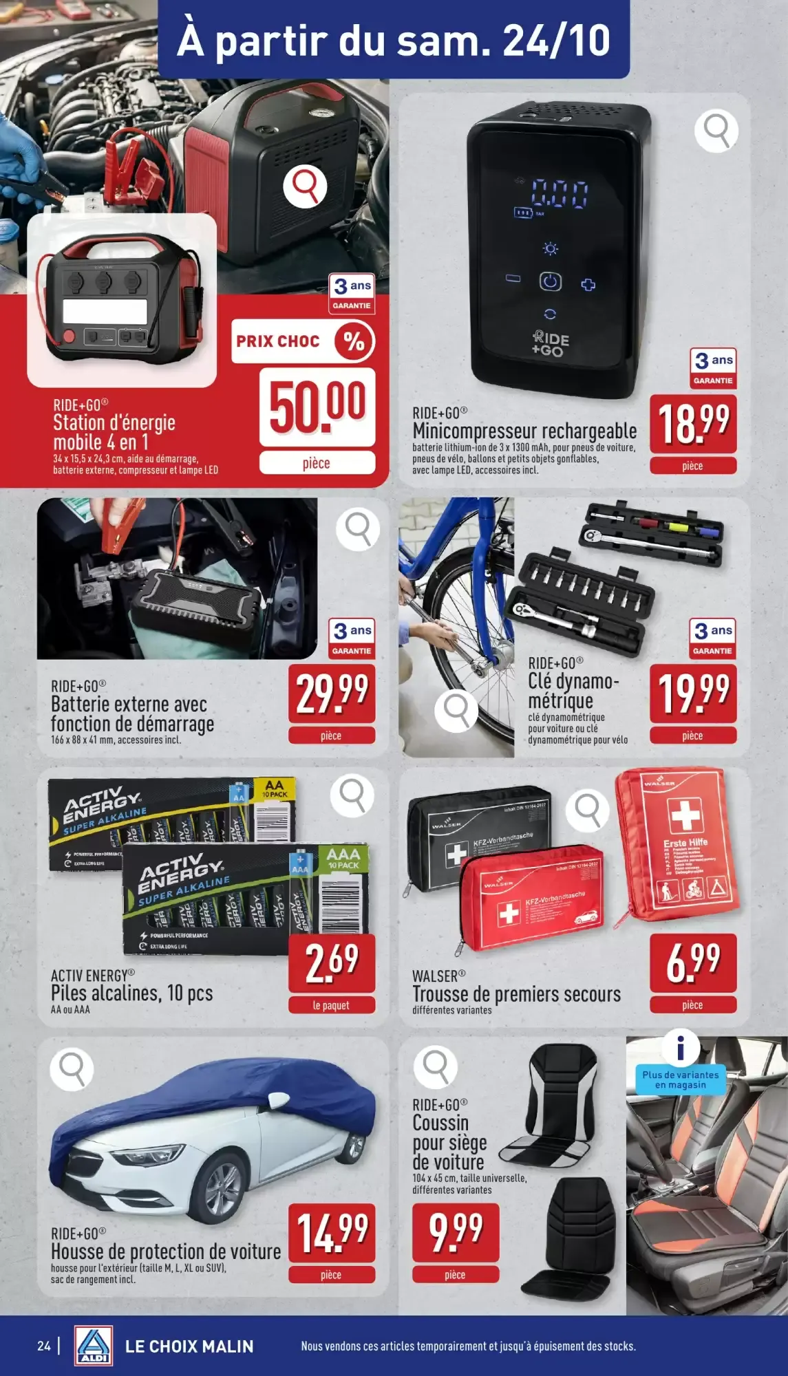 Dépliant ALDI du 19 au 24 Octobre van 19 oktober tot 24 oktober 2026 - folder pagina 24