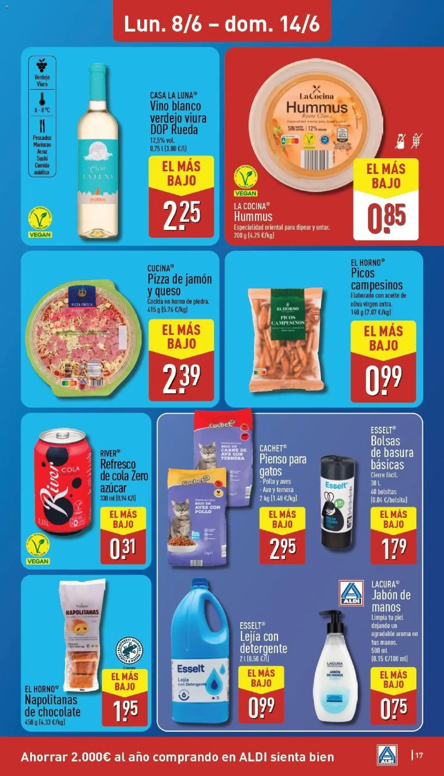 Catálogo de Aldi folleto de ofertas El Veranazo 8 de junio al 14 de junio 2026 - Página 17