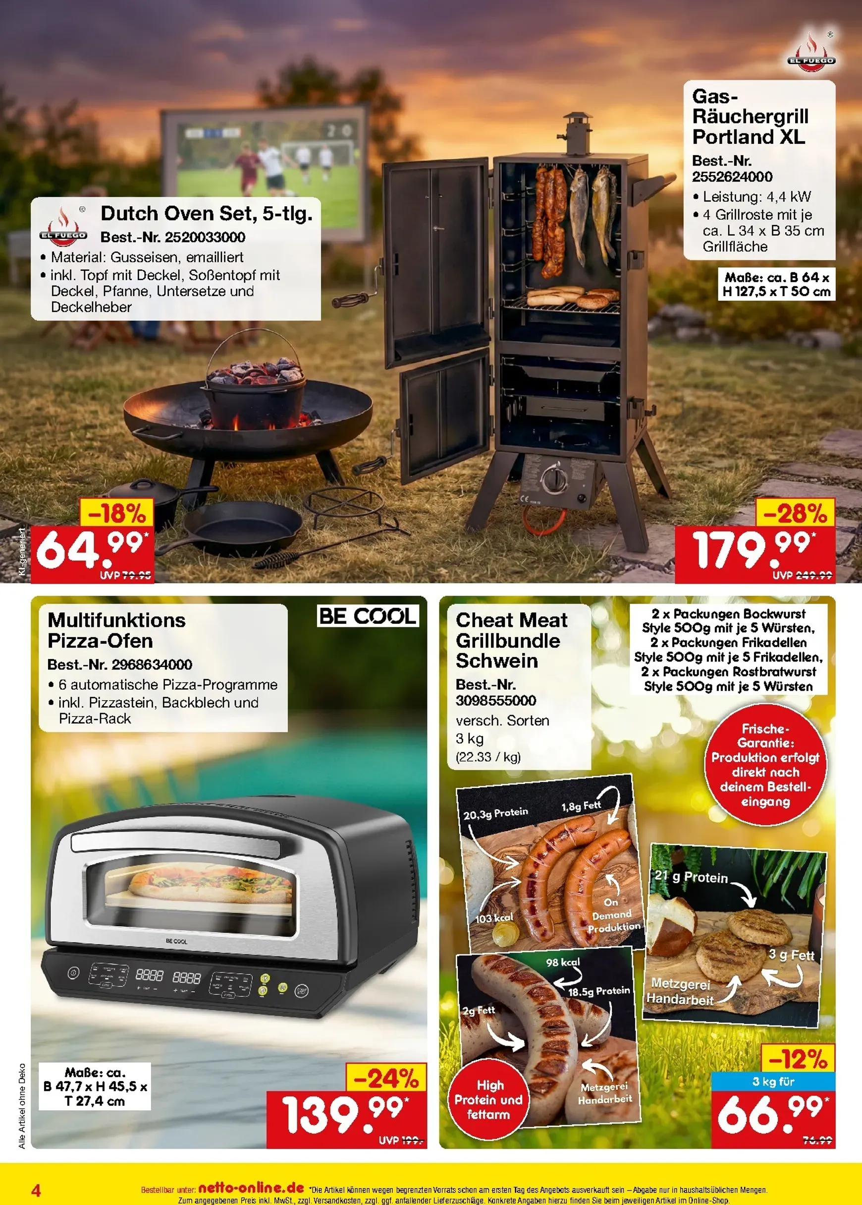 Netto Marken Discount - Online-Angebote Juli Prospekt – von Mittwoch 01.07.2026 bis Freitag 31.07.2026 von 1. Juli bis 31. Juli 2026 - Prospekt seite 4