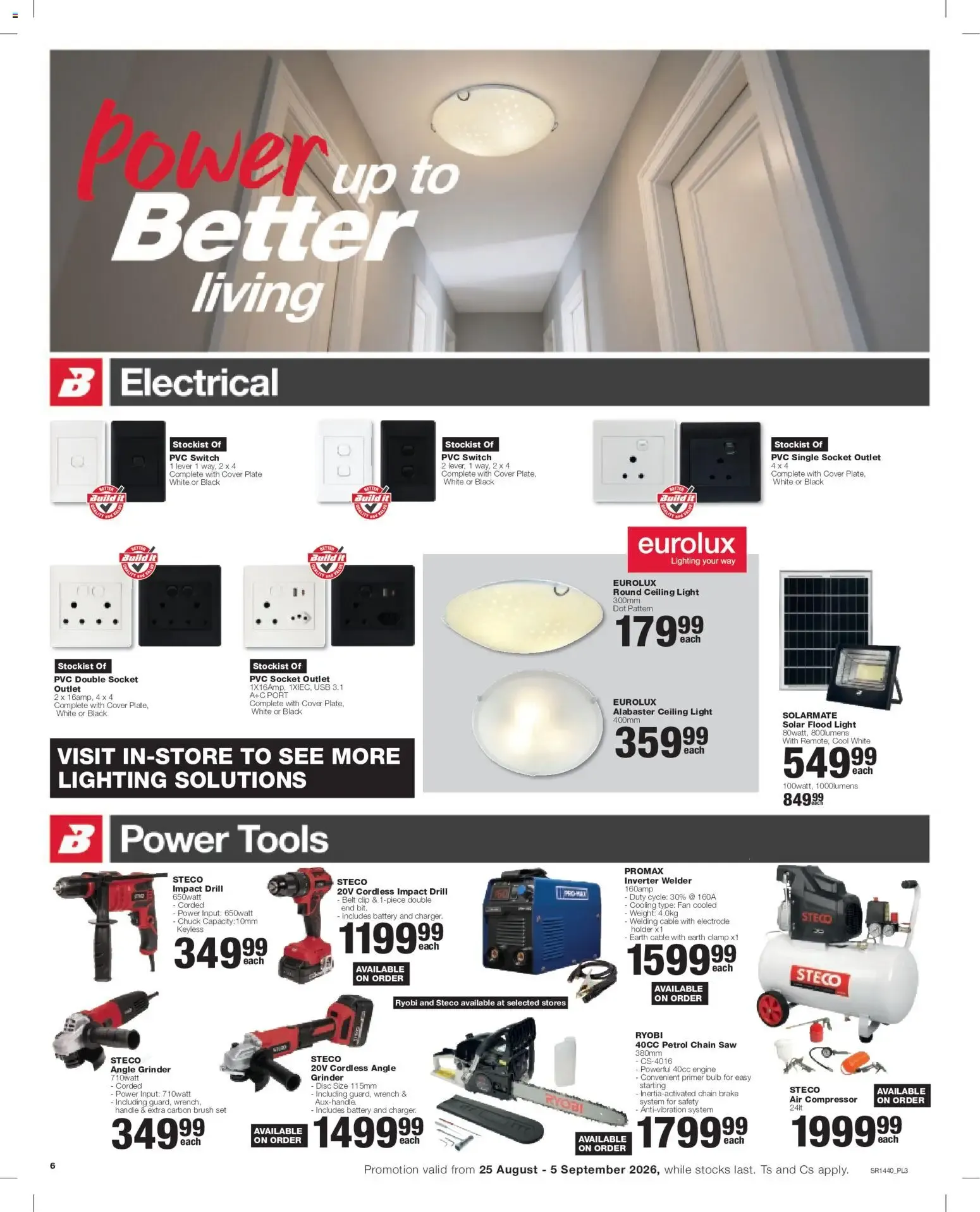 Build It - Gauteng - Weekly Specials (25/08/2026 - 05/09/2026) Online from 25 August to 5 September 2026 - Catalogue Page 6