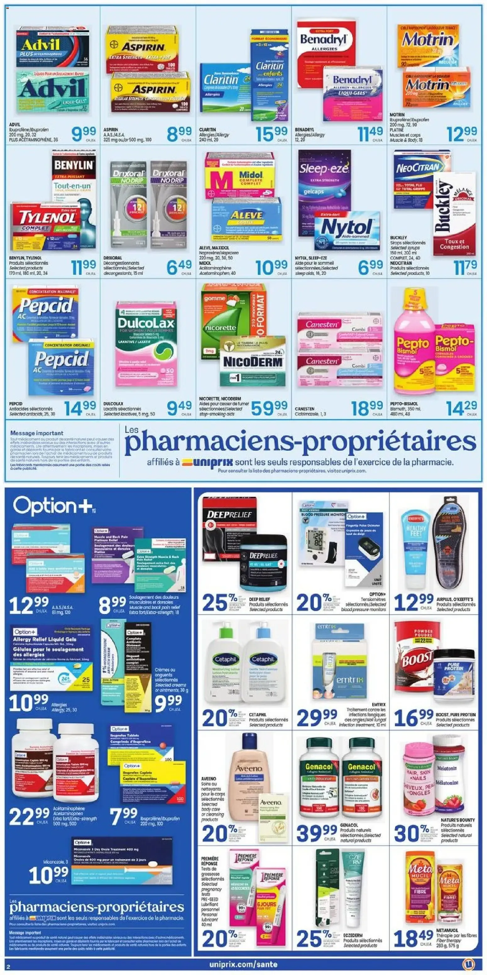 Uniprix weekly flyer / circulaire from Jul 30, 2026 > weekly specials & deals from July 30 to August 5 2026 - flyer page 5