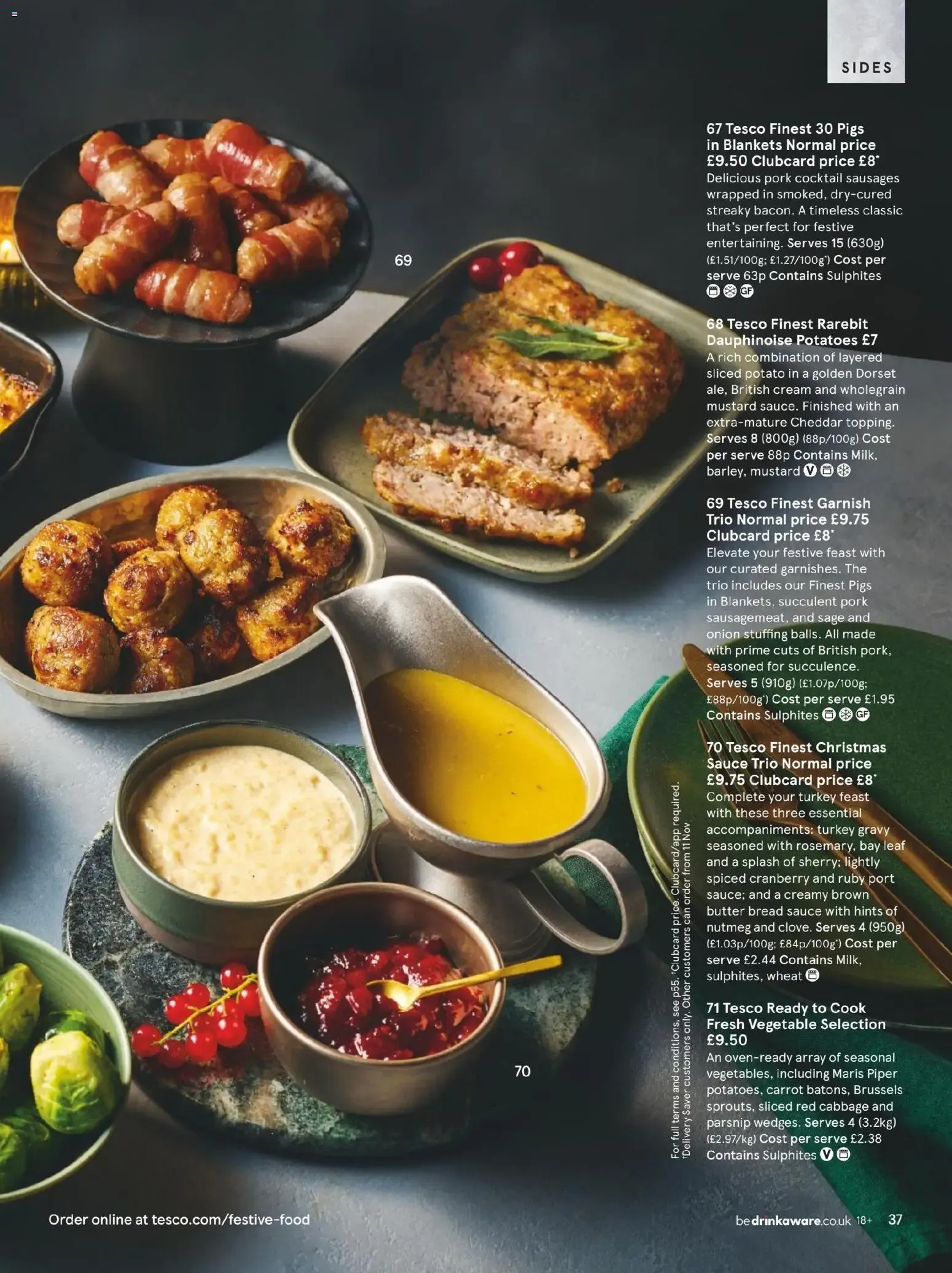 TESCO finest Festive Food to Order from 4 November to 31 December 2026 - Catalogue Page 37