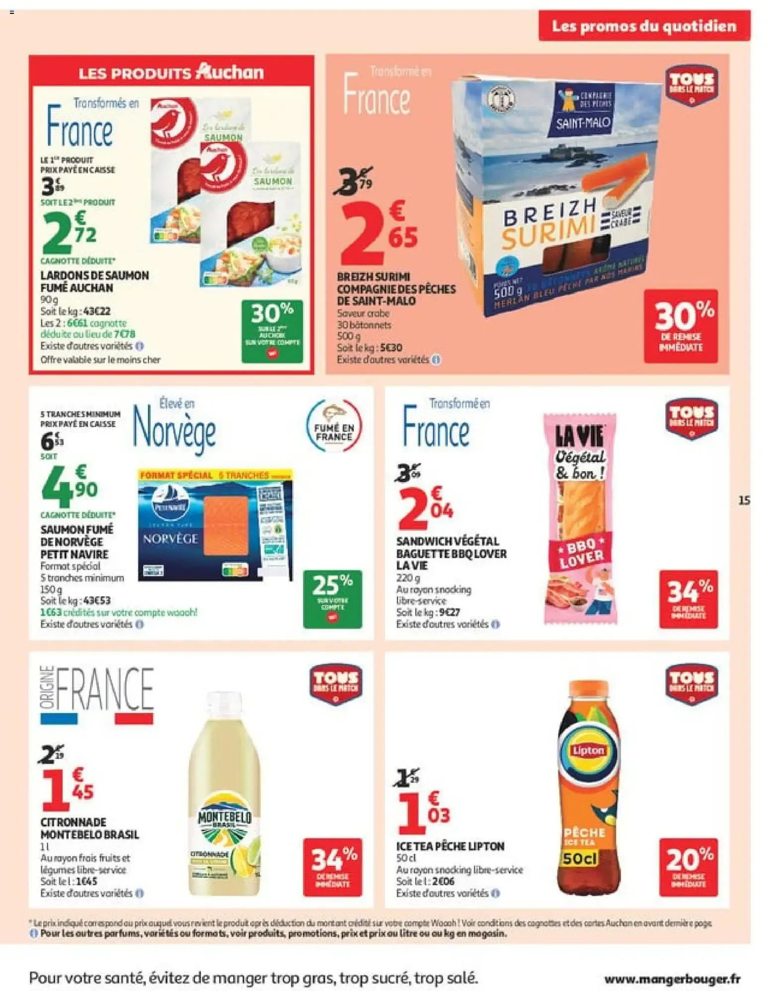 Auchan Supermarché: OBJECTIF BBQ du 30 juin au 11 juillet 2026 - Catalogue page 15