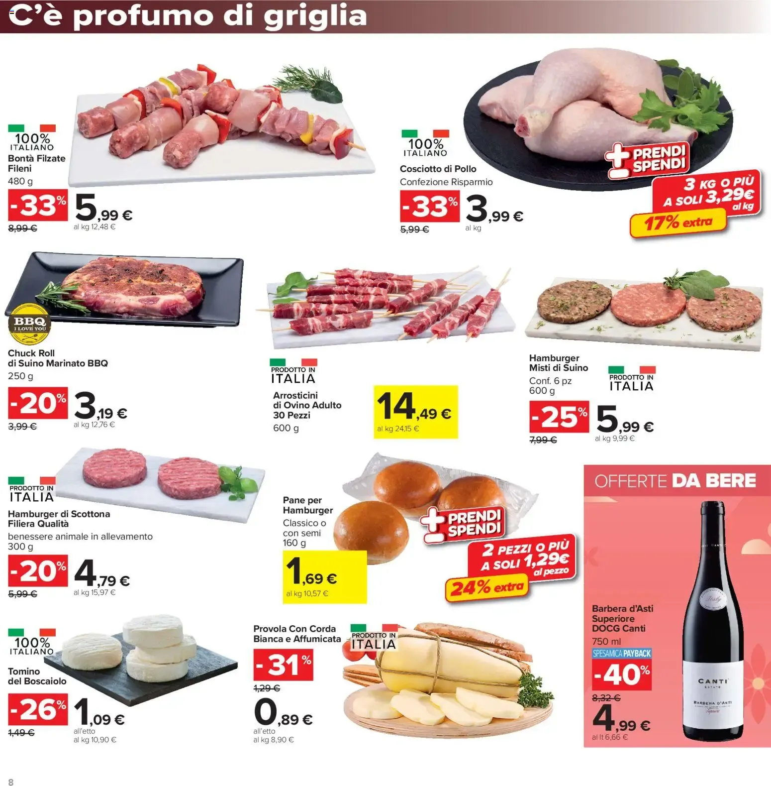 Carrefour Market: Prezzi Bollenti da 6 agosto a 19 agosto di 2026 - Pagina del volantino 8