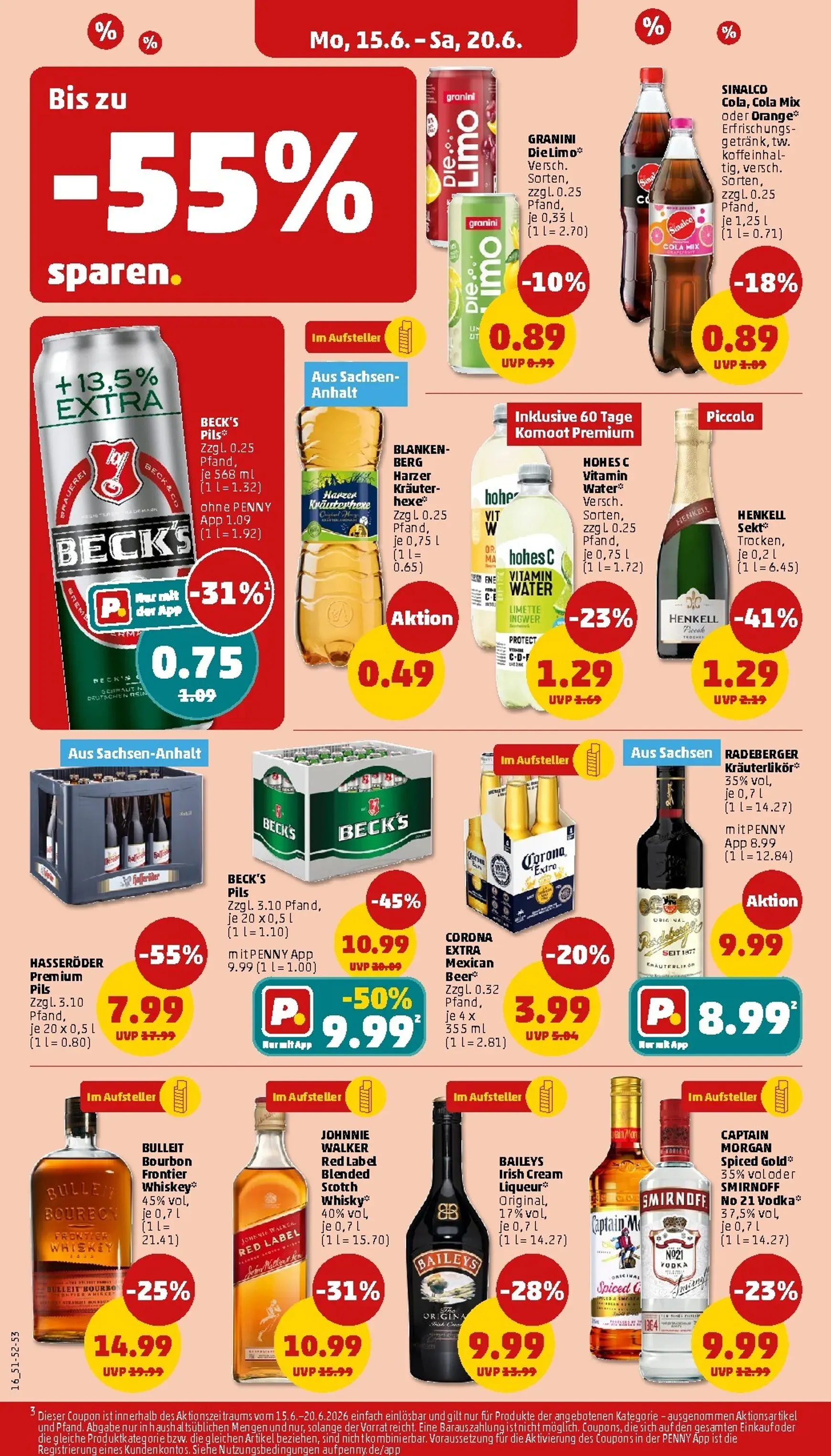 PENNY Prospekt – von Montag 15.06.2026 bis Samstag 20.06.2026 von 15. Juni bis 20. Juni 2026 - Prospekt seite 20