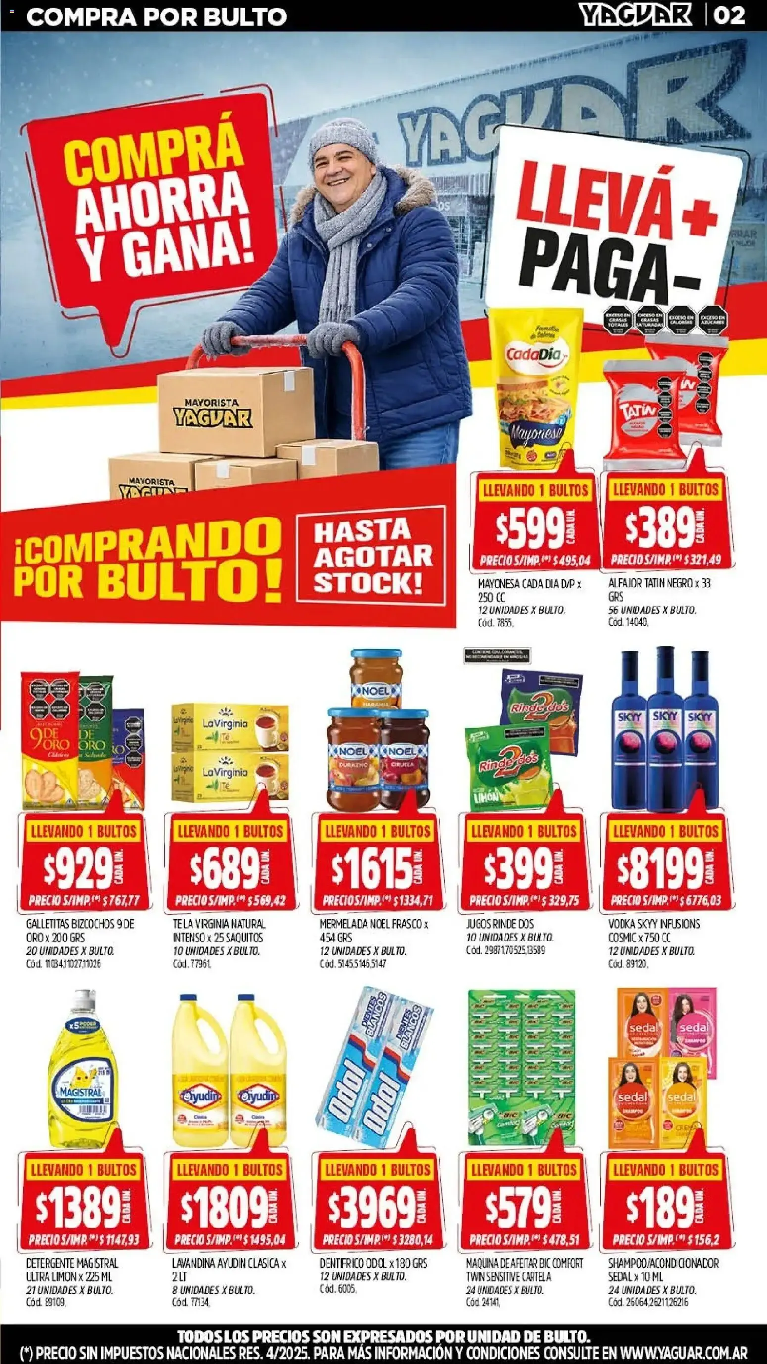 Ofertas de Yaguar - Precios Bajo Cero 20 de julio al 26 de julio 2026 - Página 2 del catálogo