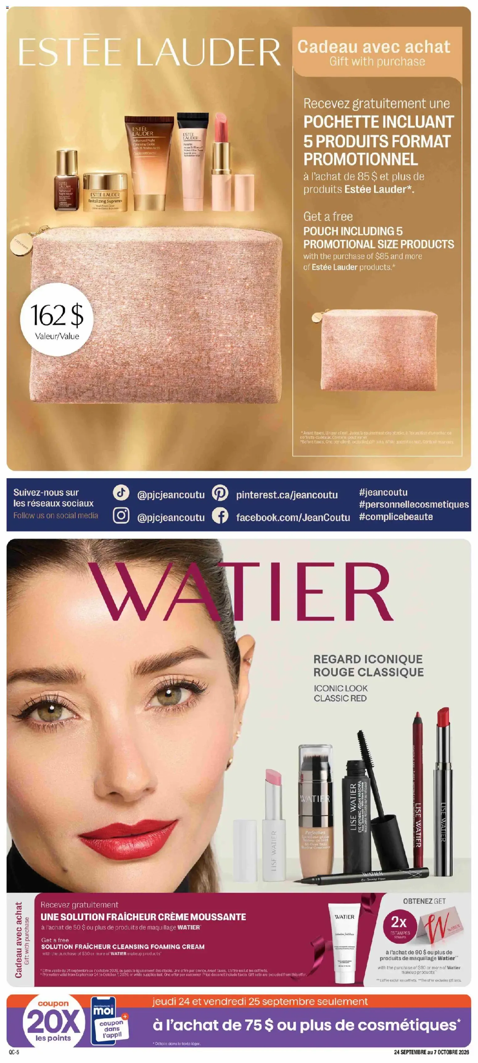 Jean Coutu - Encart rentrée beauté from Sep 24, 2026 > weekly specials & deals from September 24 to October 7 2026 - flyer page 5