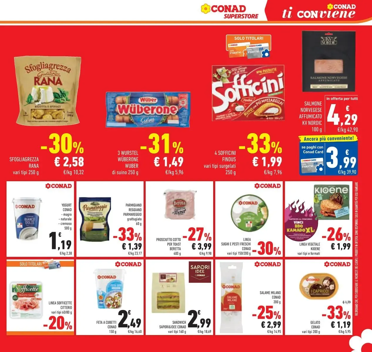 Conad Superstore: Pronti, Partenza Bis - Prendi 2, Paghi 1 da 15 luglio a 28 luglio di 2026 - Pagina del volantino 19