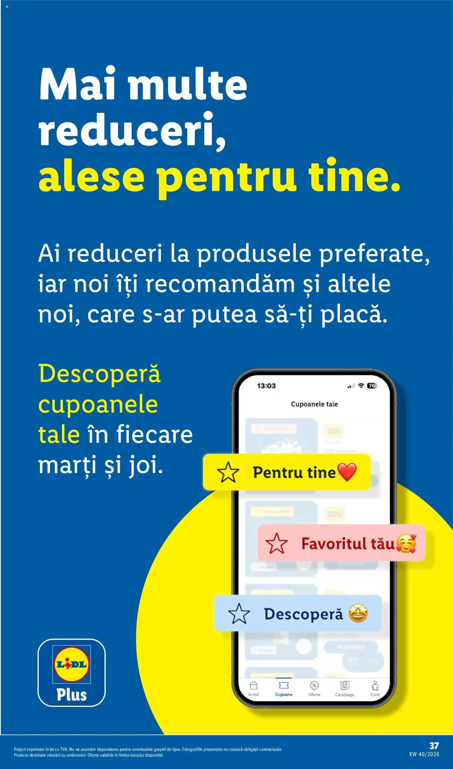 Catalog Catalog LIDL 28.09.2026 - Oferta și Revista online de la 28 septembrie până la 4 octombrie 2026 - Revista Pagina 36