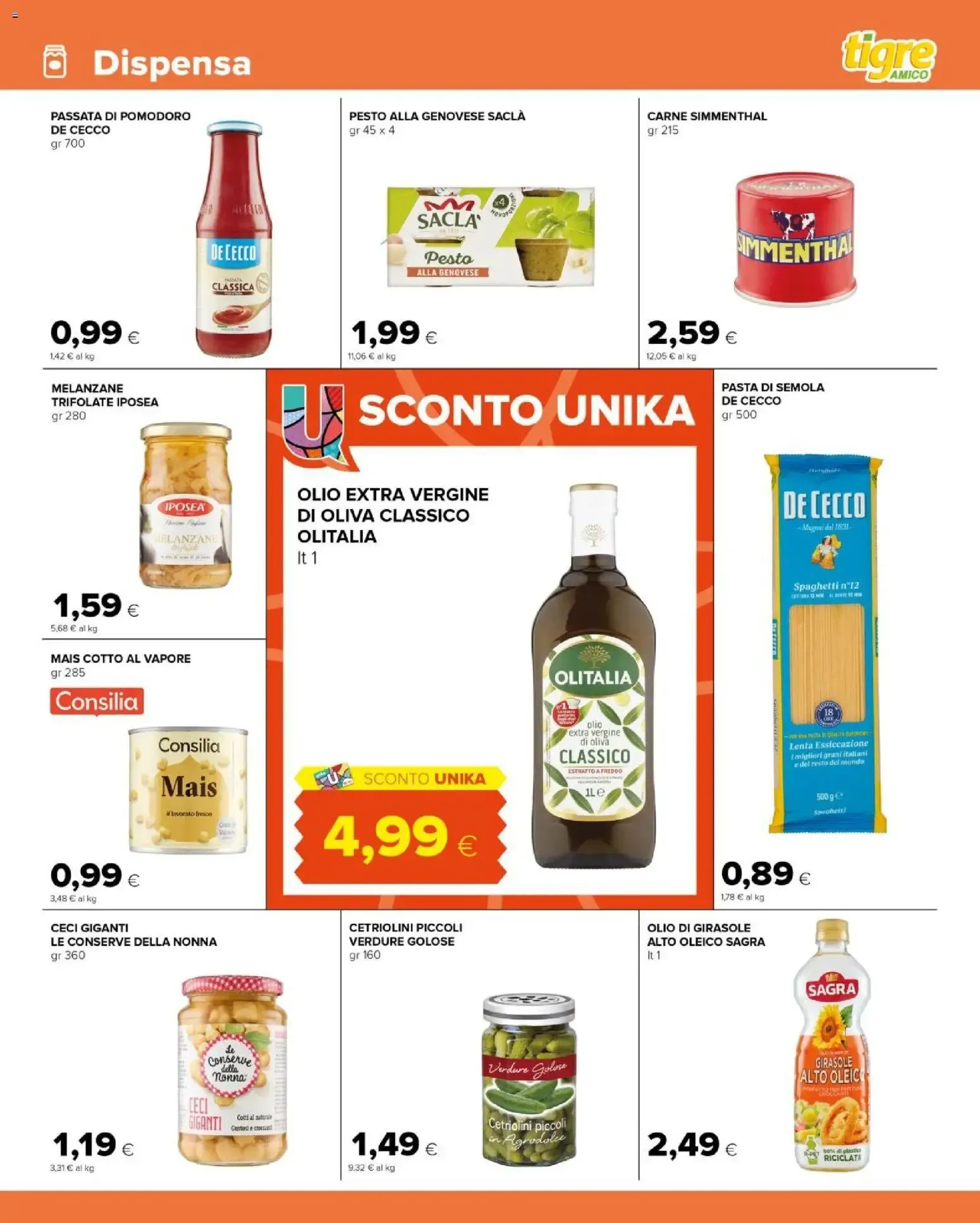 Nuovo Tigre volantino Amico Freshe Offerte dal 12/08/2026 > offerte anteprima 🛍️ da 12 agosto a 23 agosto di 2026 - Pagina del volantino 7