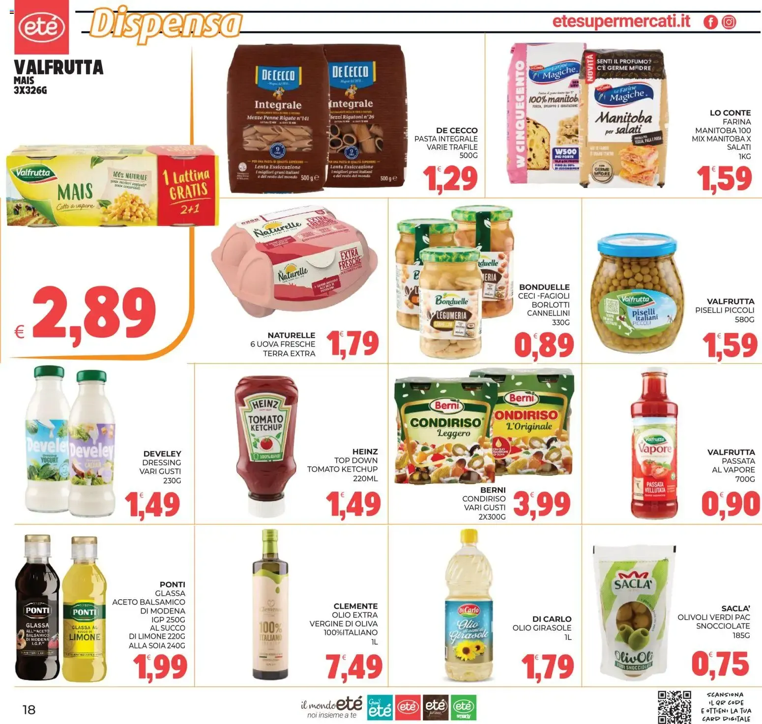 Eté volantino dal 28/07/2026 - online Offerte da 28 luglio a 6 agosto di 2026 - Pagina del volantino 18