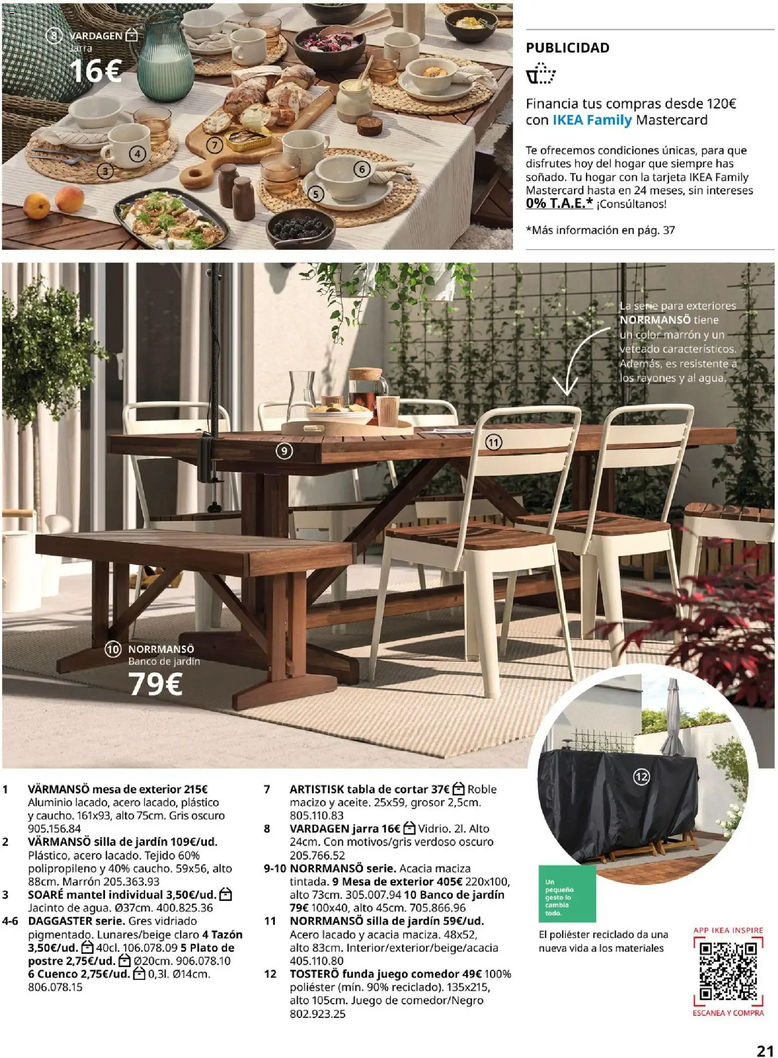 Catálogo de IKEA - Muebles de exterior del 01/09/2026 1 de septiembre al 31 de enero 2027 - Página 21