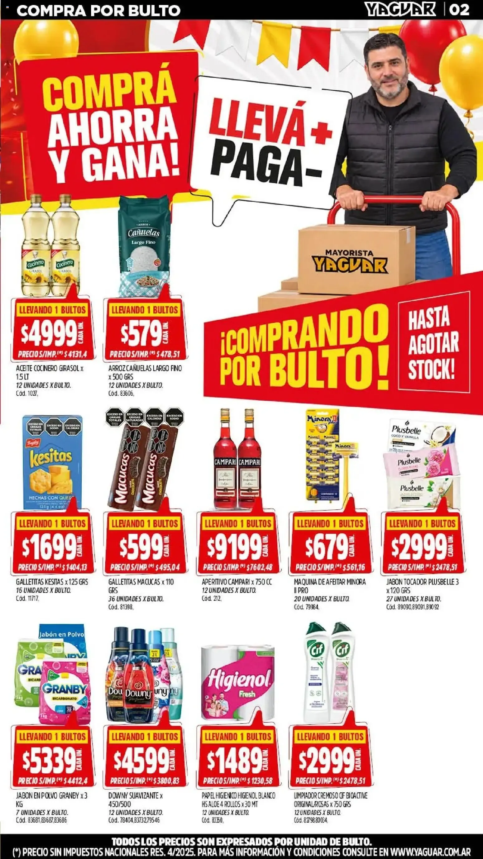 Ofertas de Mayorista Yaguar - El Cumple del Año 38 26 de octubre al 31 de octubre 2026 - Página 2 del catálogo