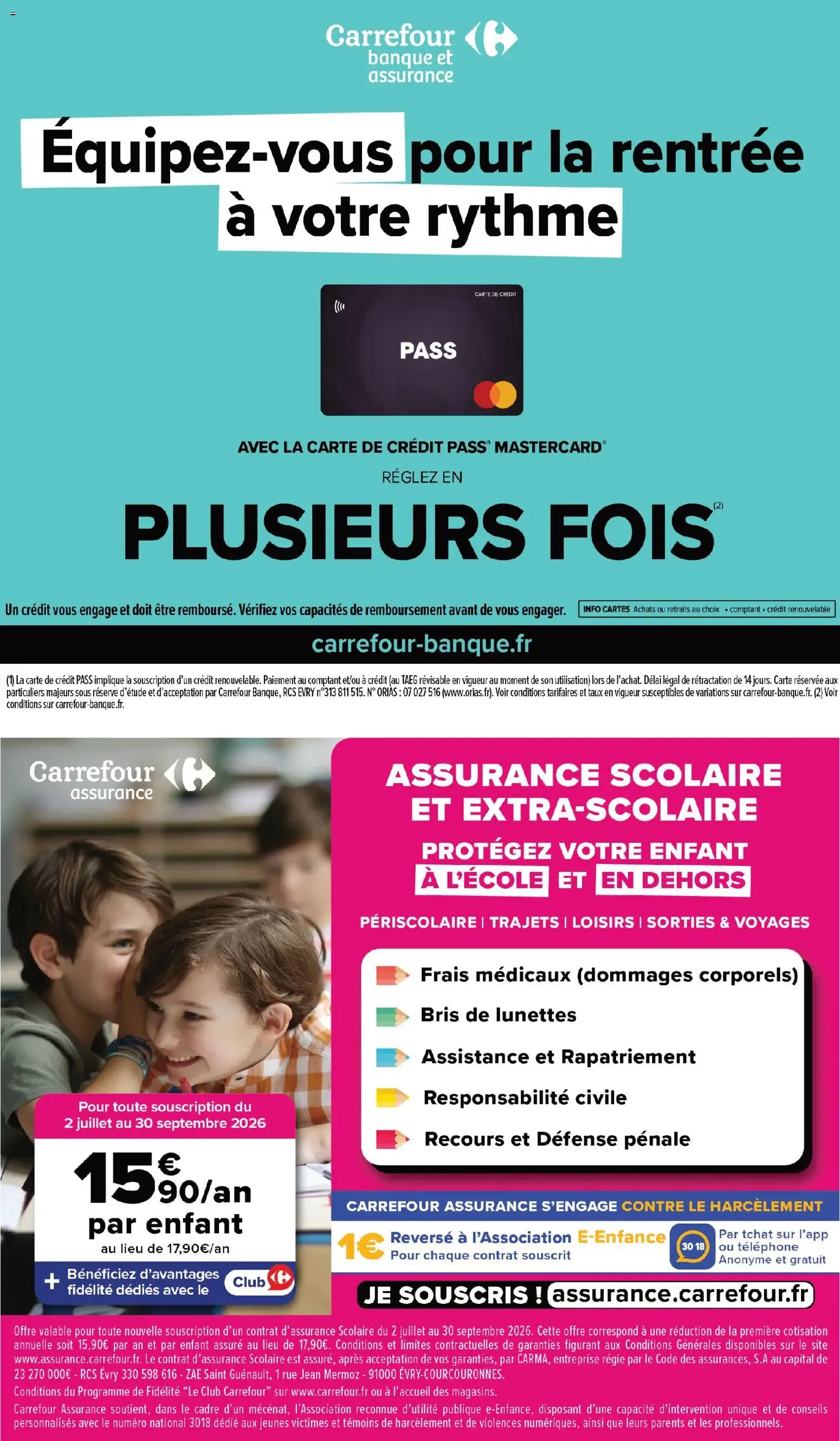 Carrefour Market - L'ÉTÉ À LA PLAGE, LA RENTRÉE À LA PAGE. du 11 août au 30 août 2026 - Catalogue page 14
