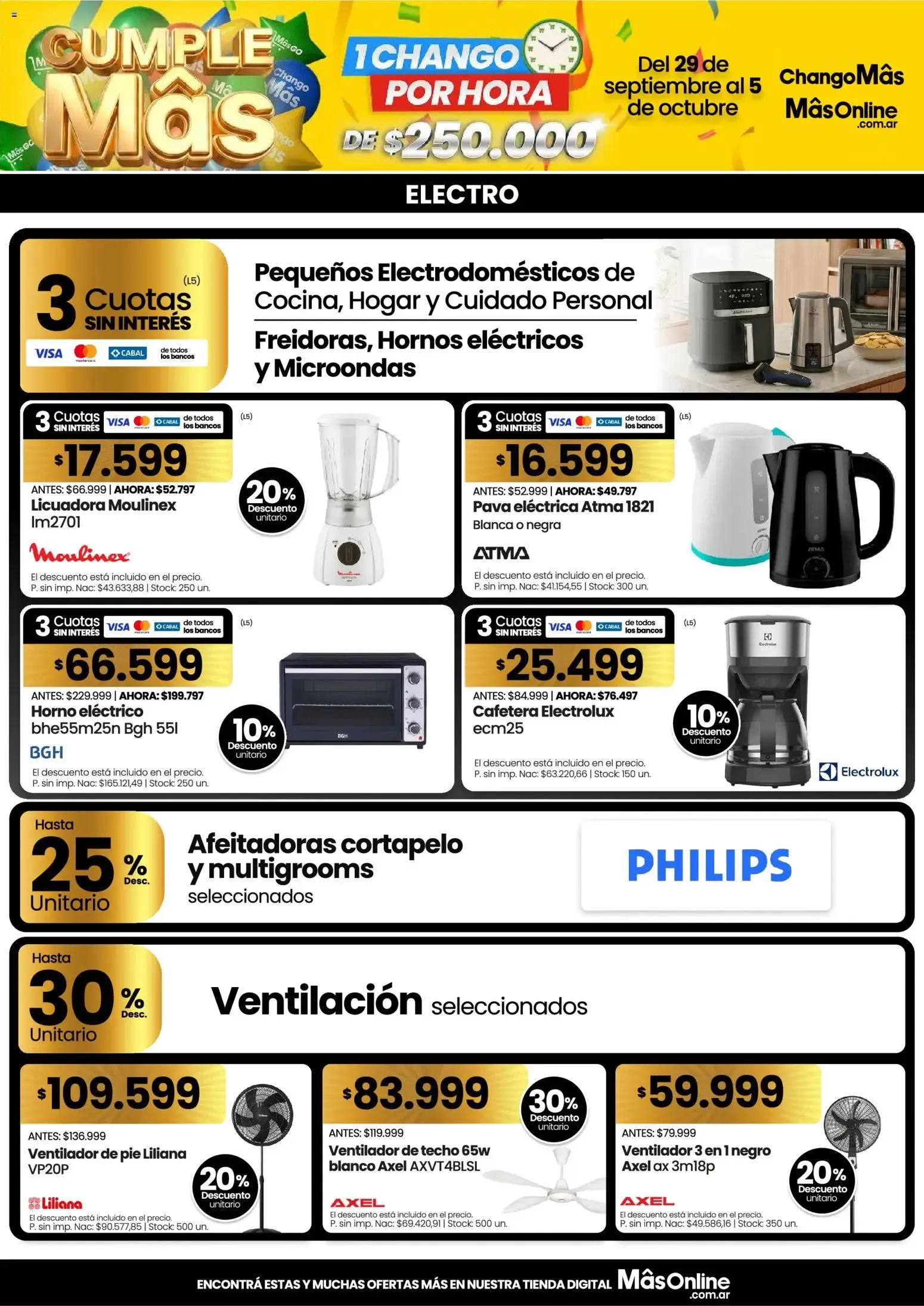 Ofertas de Changomas - Ofertas || del 29/09/2026 - 05/10/2026 || Catálogo 29 de septiembre al 5 de octubre 2026 - Página 10 del catálogo