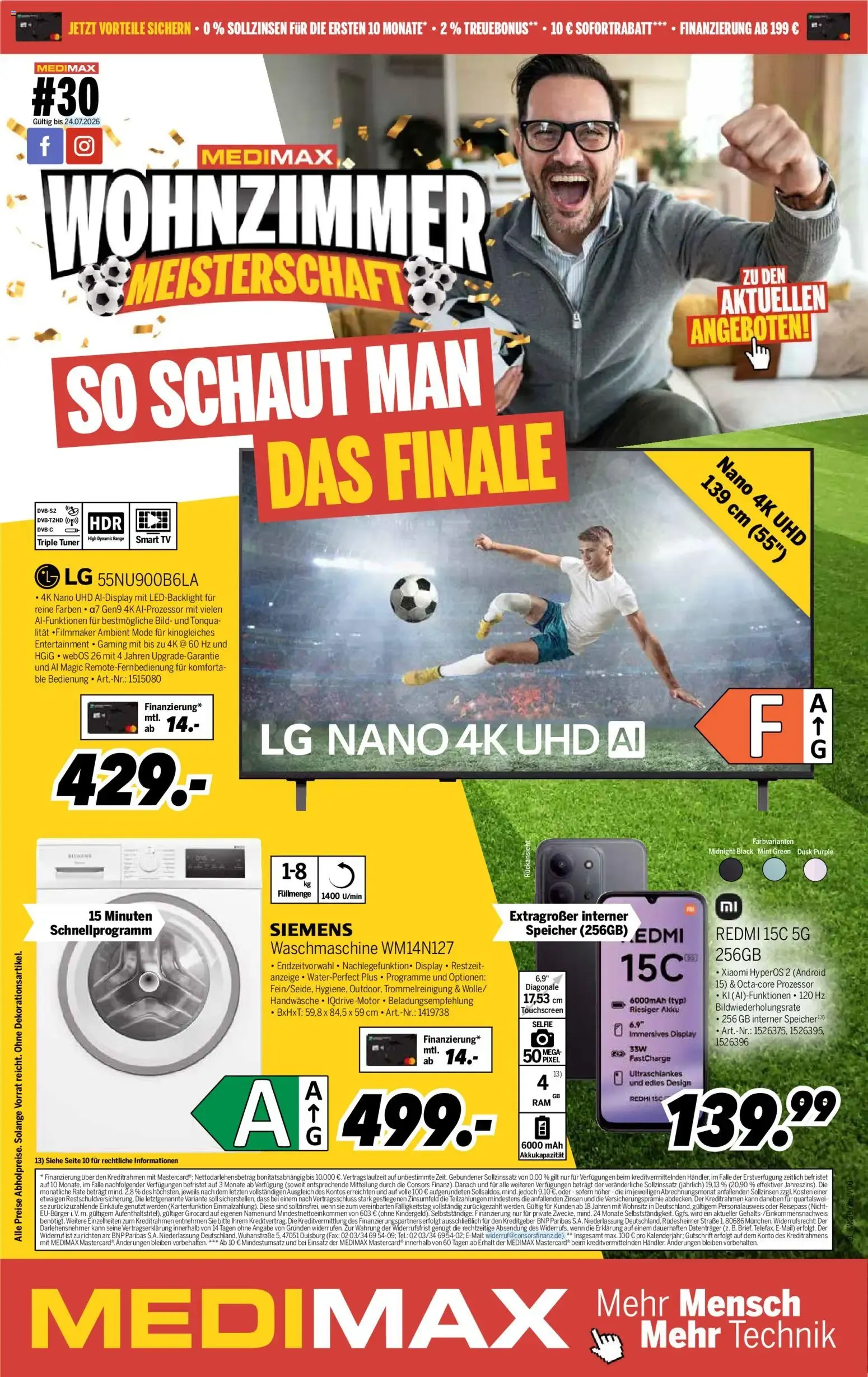 MEDIMAX Wohnzimmer Meisterschaft