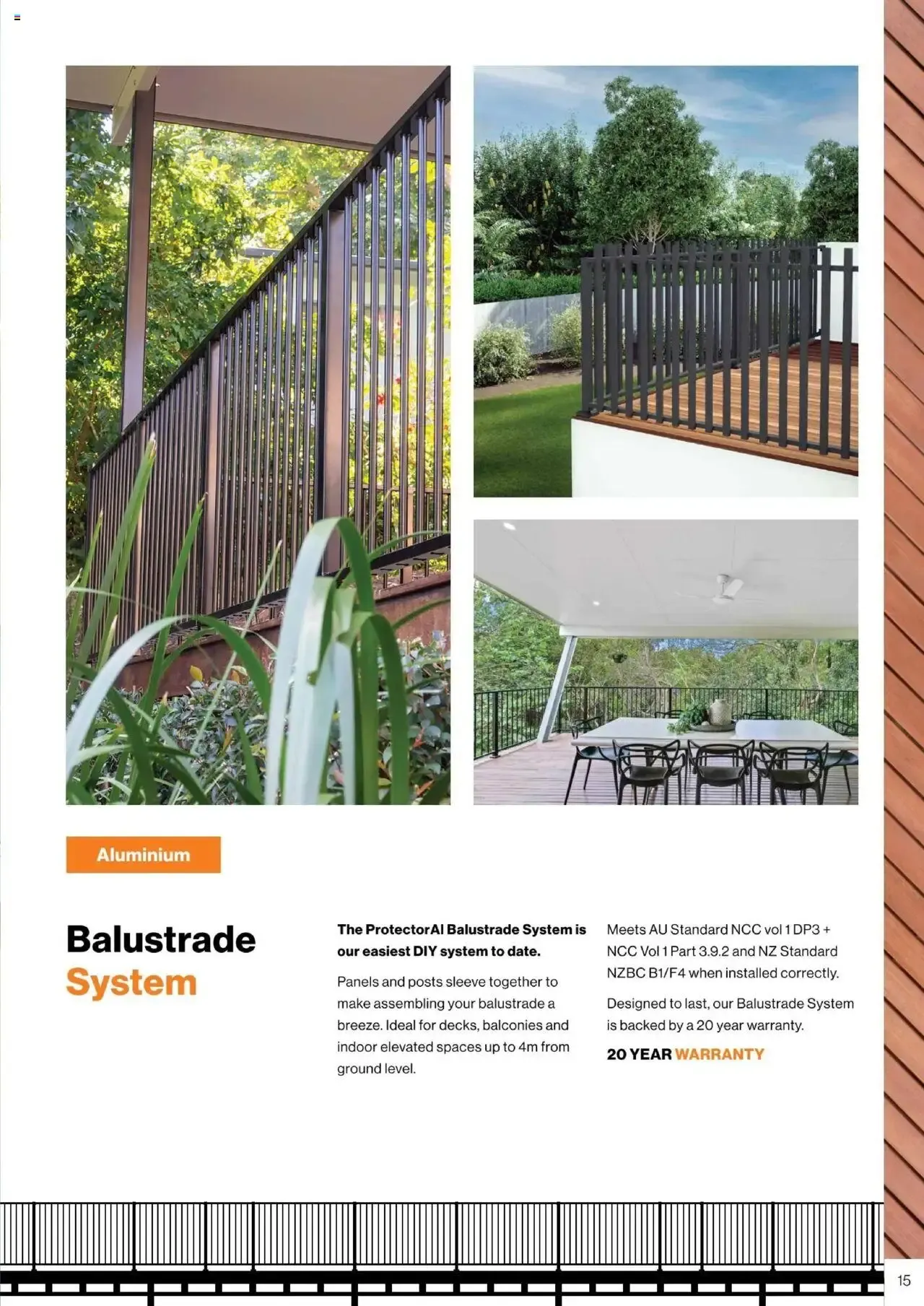 Fencing & Balustrades - Catalogue valid from 22 September to 22 September 2026 - page 15