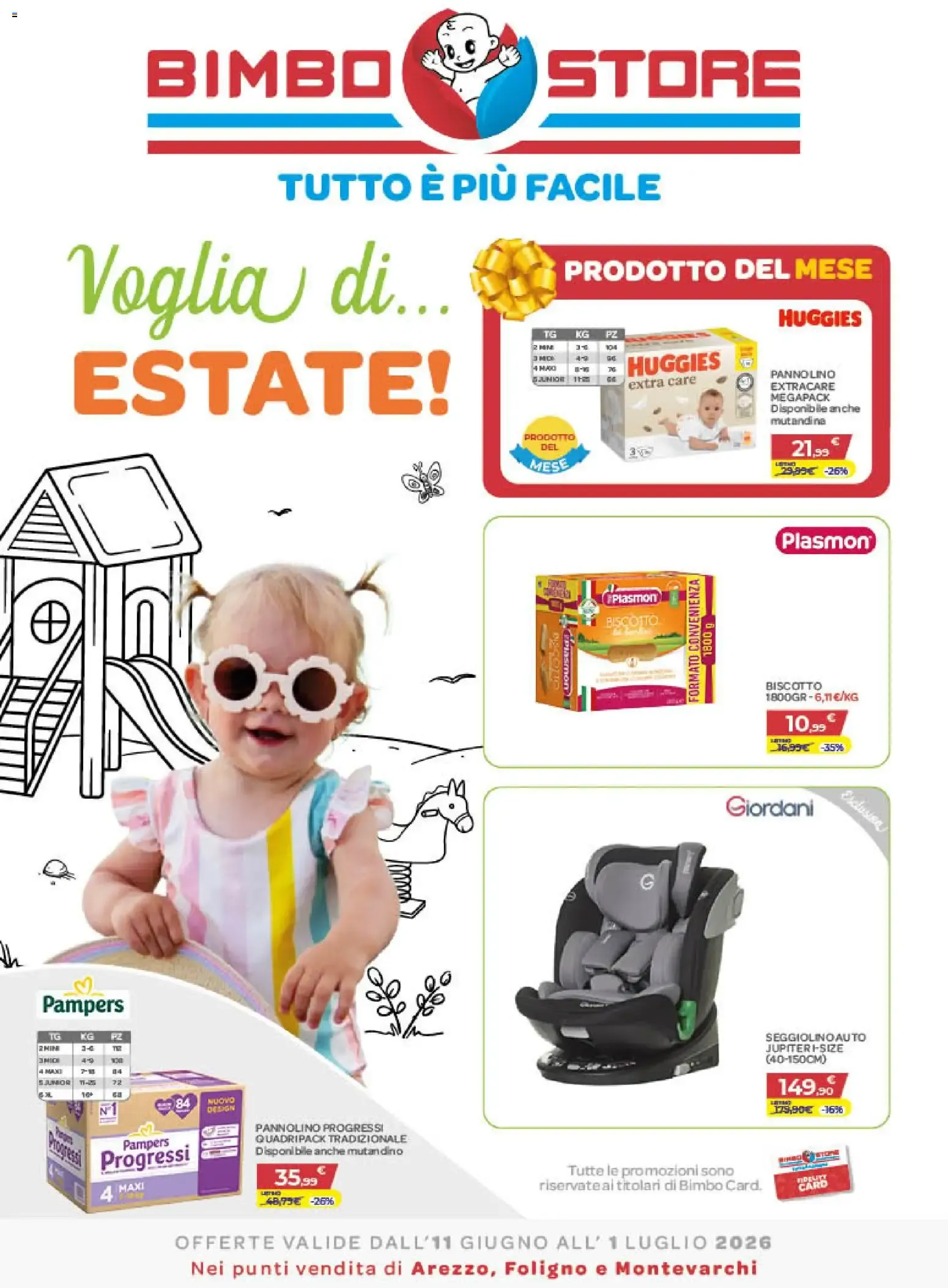 Bimbo store volantino dal 11/06/2026 - online Offerte