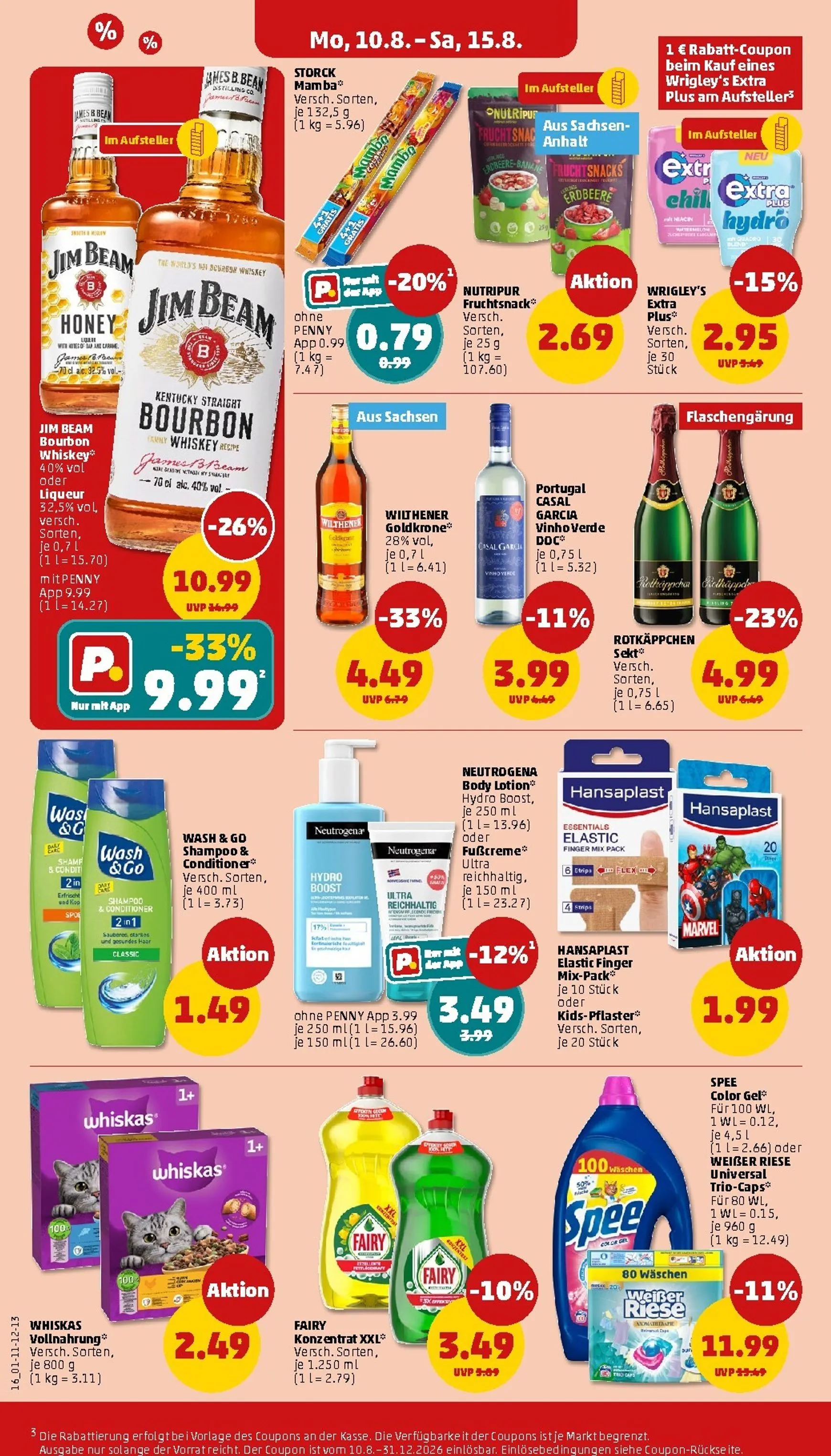 PENNY Prospekt – von Montag 10.08.2026 bis Samstag 15.08.2026 von 10. August bis 15. August 2026 - Prospekt seite 22