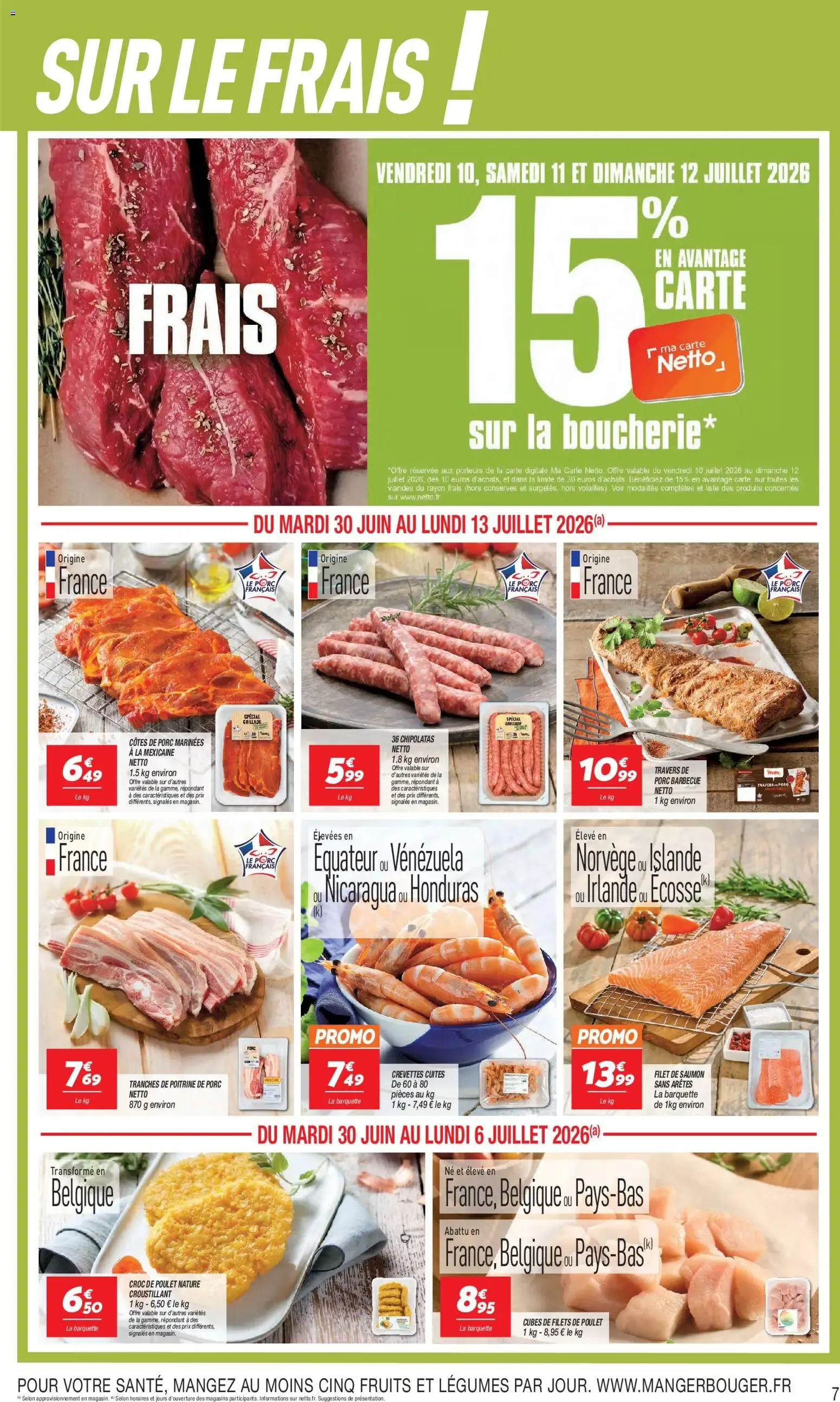 Netto catalogue à partir du 30/06/2026 - promo en ligne du 30 juin au 13 juillet 2026 - Catalogue page 7