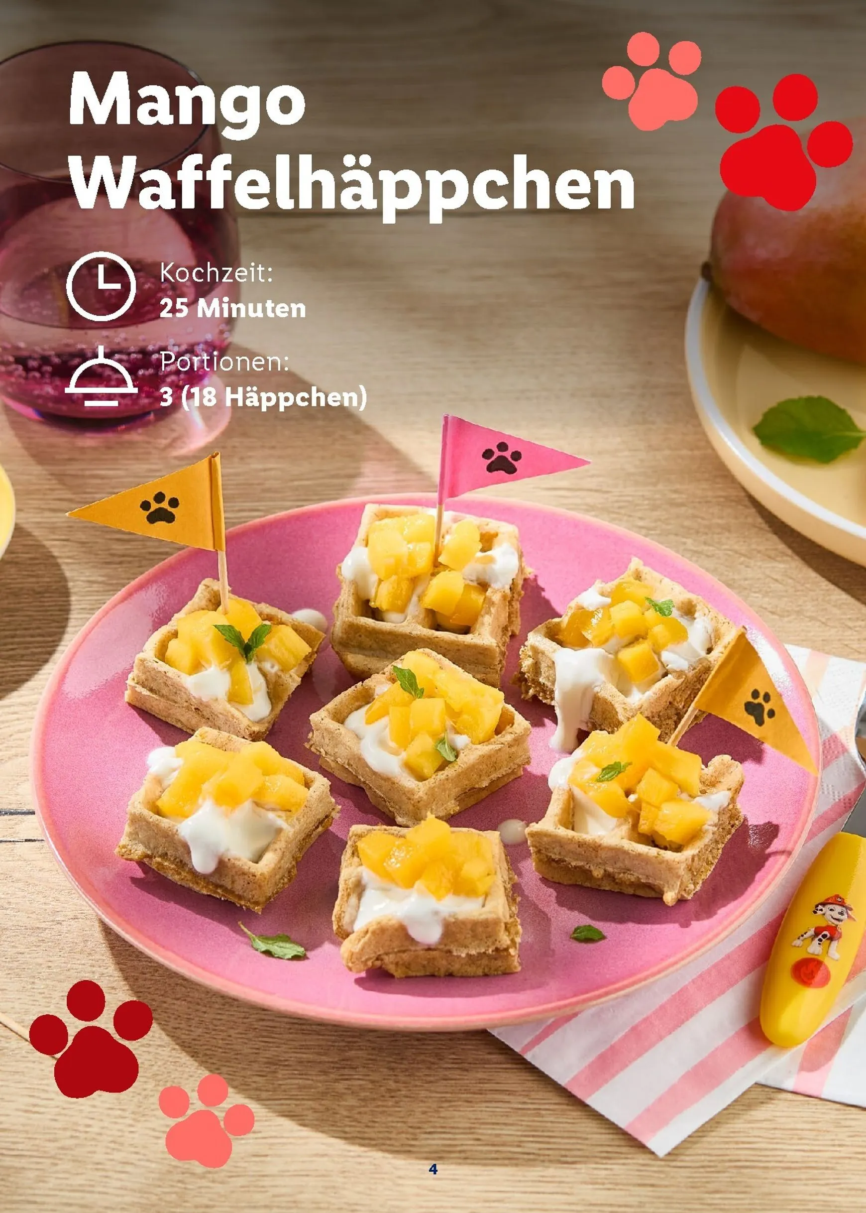 Lidl - Paw Patrol Rezeptheft Prospekt – von Montag 20.07.2026 bis Sonntag 23.08.2026 von 20. Juli bis 23. August 2026 - Prospekt seite 4