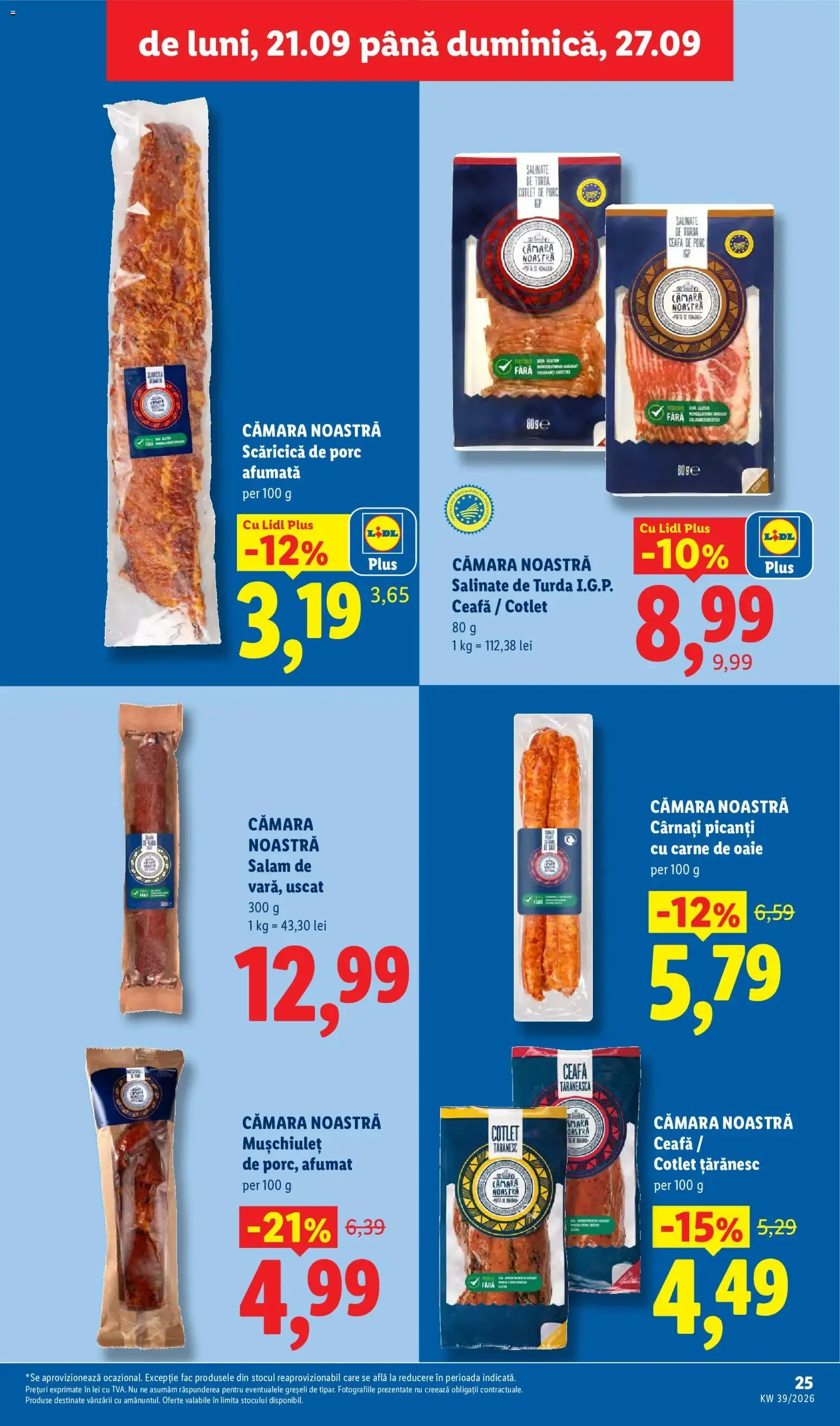 Catalog Catalog LIDL 21.09.2026 - Oferta și Revista online de la 21 septembrie până la 27 septembrie 2026 - Revista Pagina 25