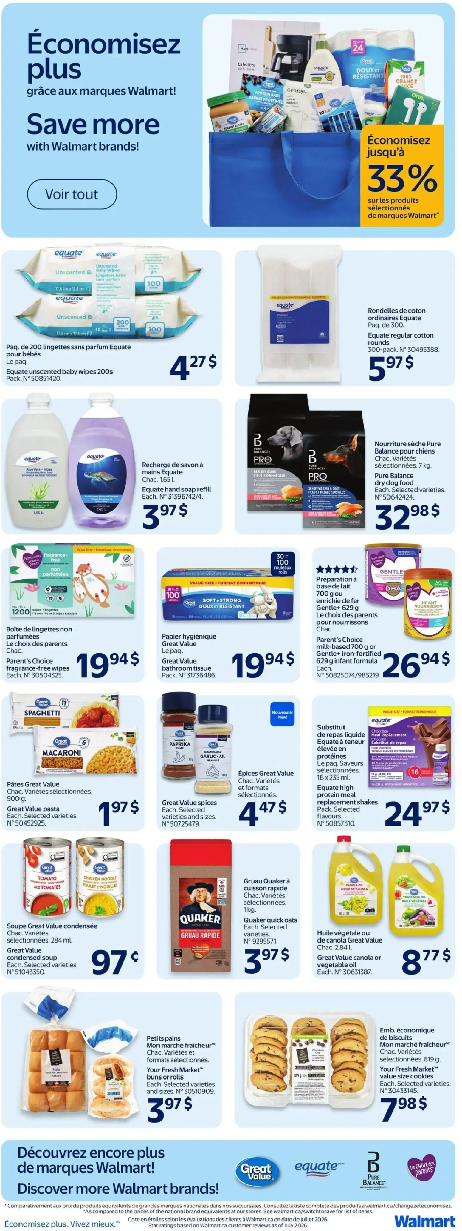 Walmart circulaire from Sep 3, 2026 > weekly specials & deals from September 3 to September 9 2026 - flyer page 10