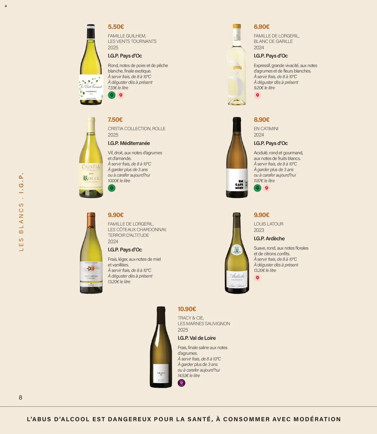 Monoprix - Guide foire aux vins à partir du 11/09/2026 - promo en ligne du 11 septembre au 27 septembre 2026 - Catalogue page 8