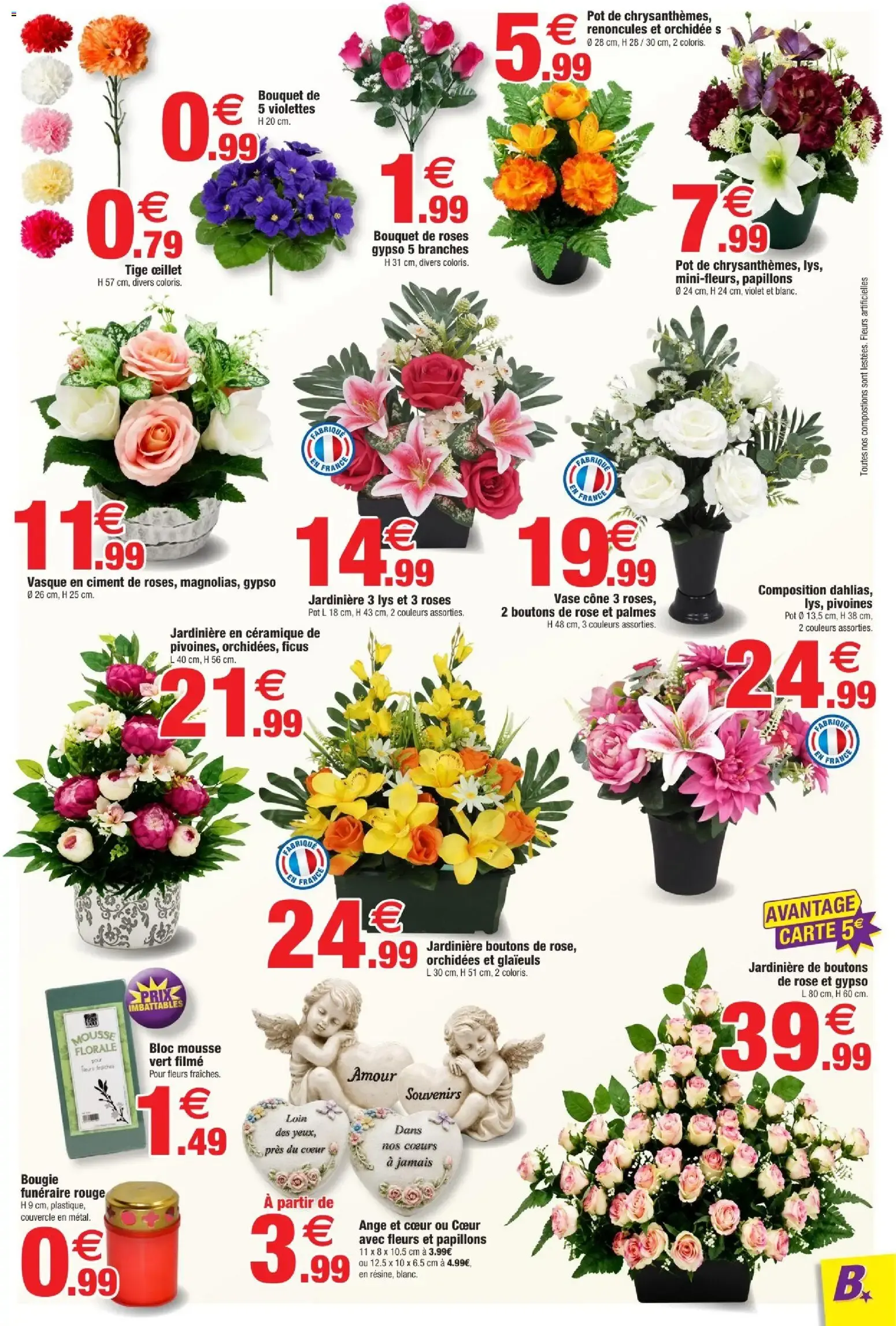 BazarLand - Toussaint nos prix en fleurs! du 30 septembre au 11 octobre 2026 - Catalogue page 3