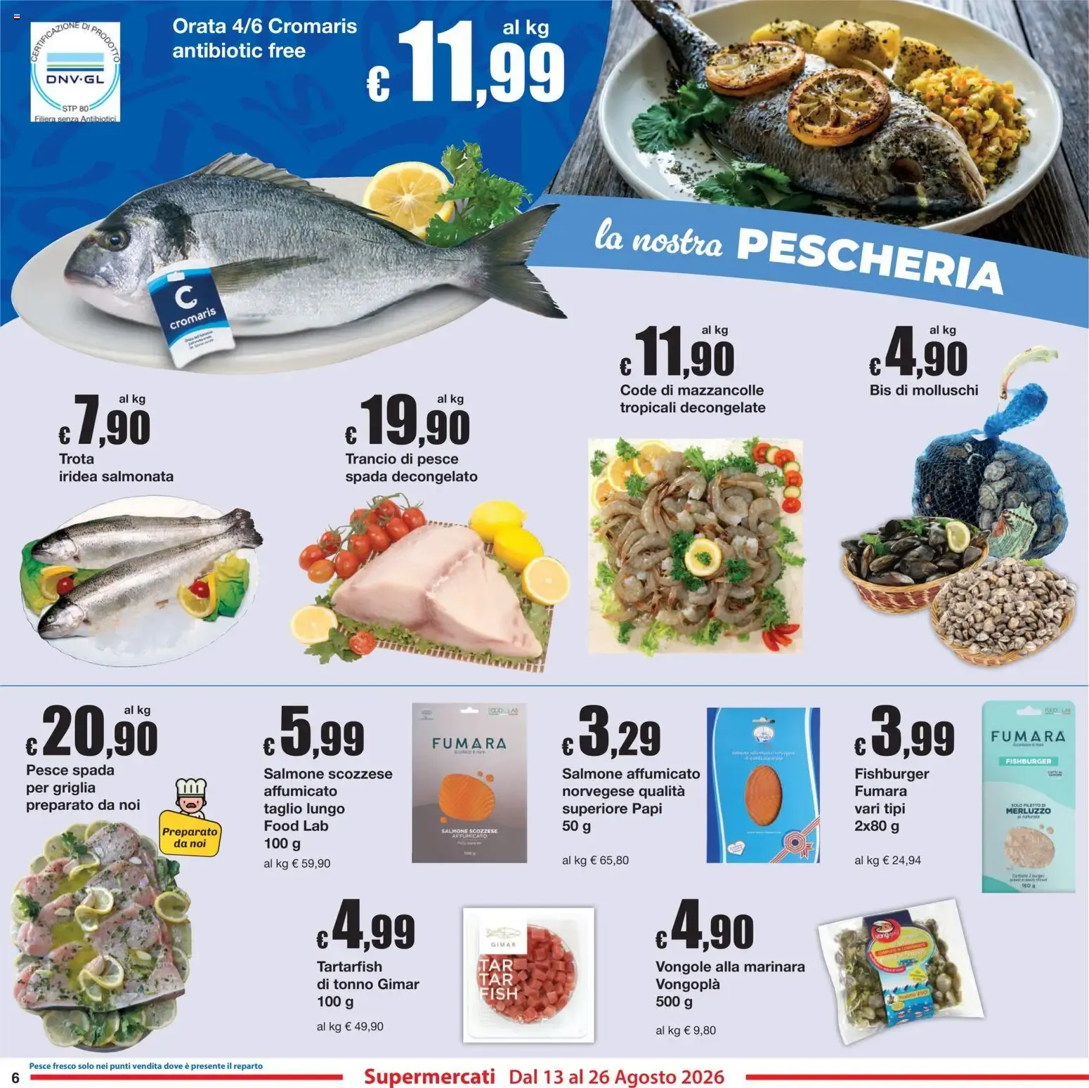 Sì con Te volantino dal 13/08/2026 - online Offerte da 13 agosto a 26 agosto di 2026 - Pagina del volantino 6