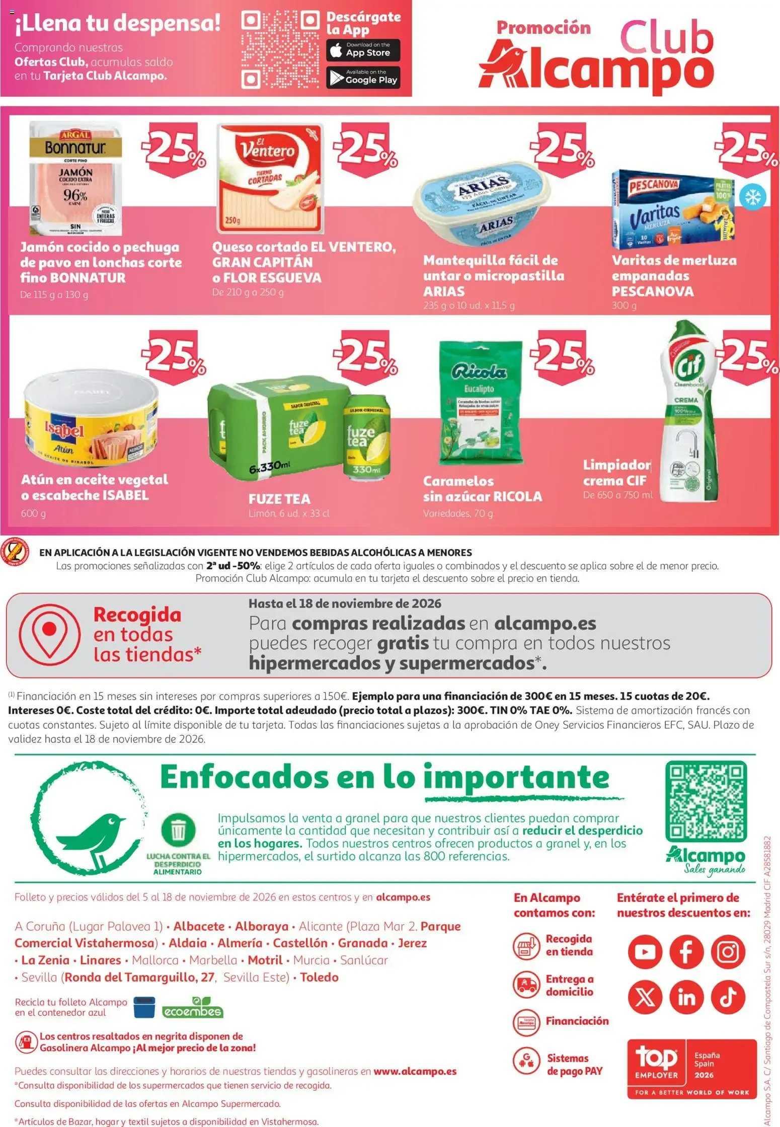 Catálogo de Alcampo BLACK FRIDAY folleto de 05/11/2026 5 de noviembre al 18 de noviembre 2026 - Página 28