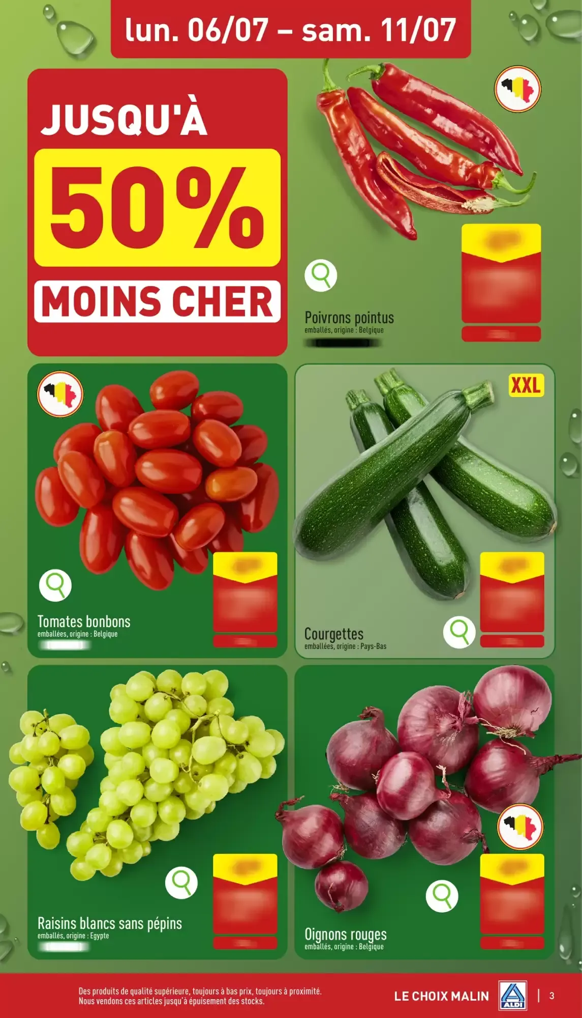 ALDI Dépliant week 28 van 6 juli tot 11 juli 2026 - folder pagina 3