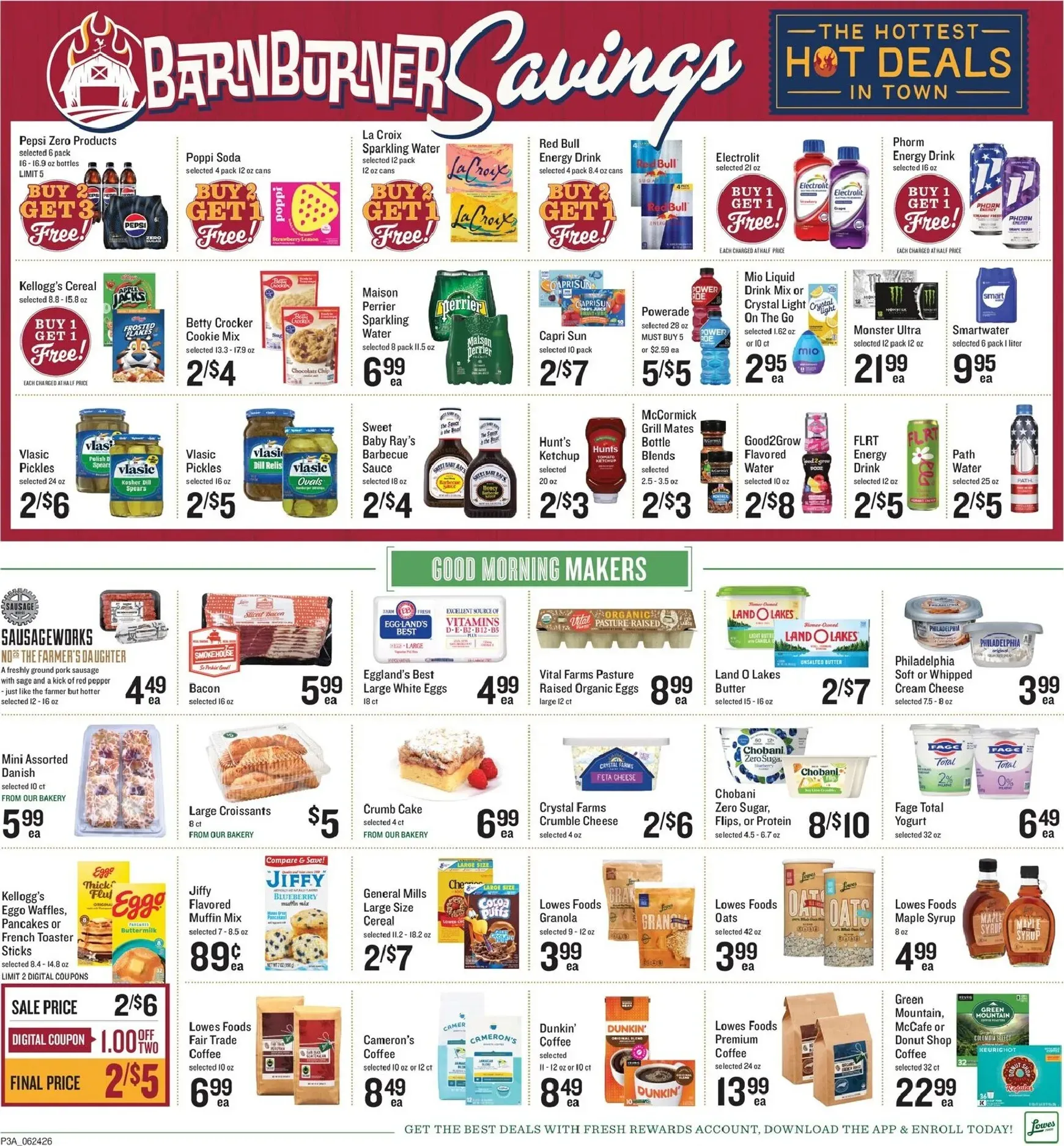 Weekly ad Current Lowes Foods leaflet valid from Wednesday 06/24/2026 to Tuesday 06/30/2026 from June 24 to June 30 2026 - Page 3